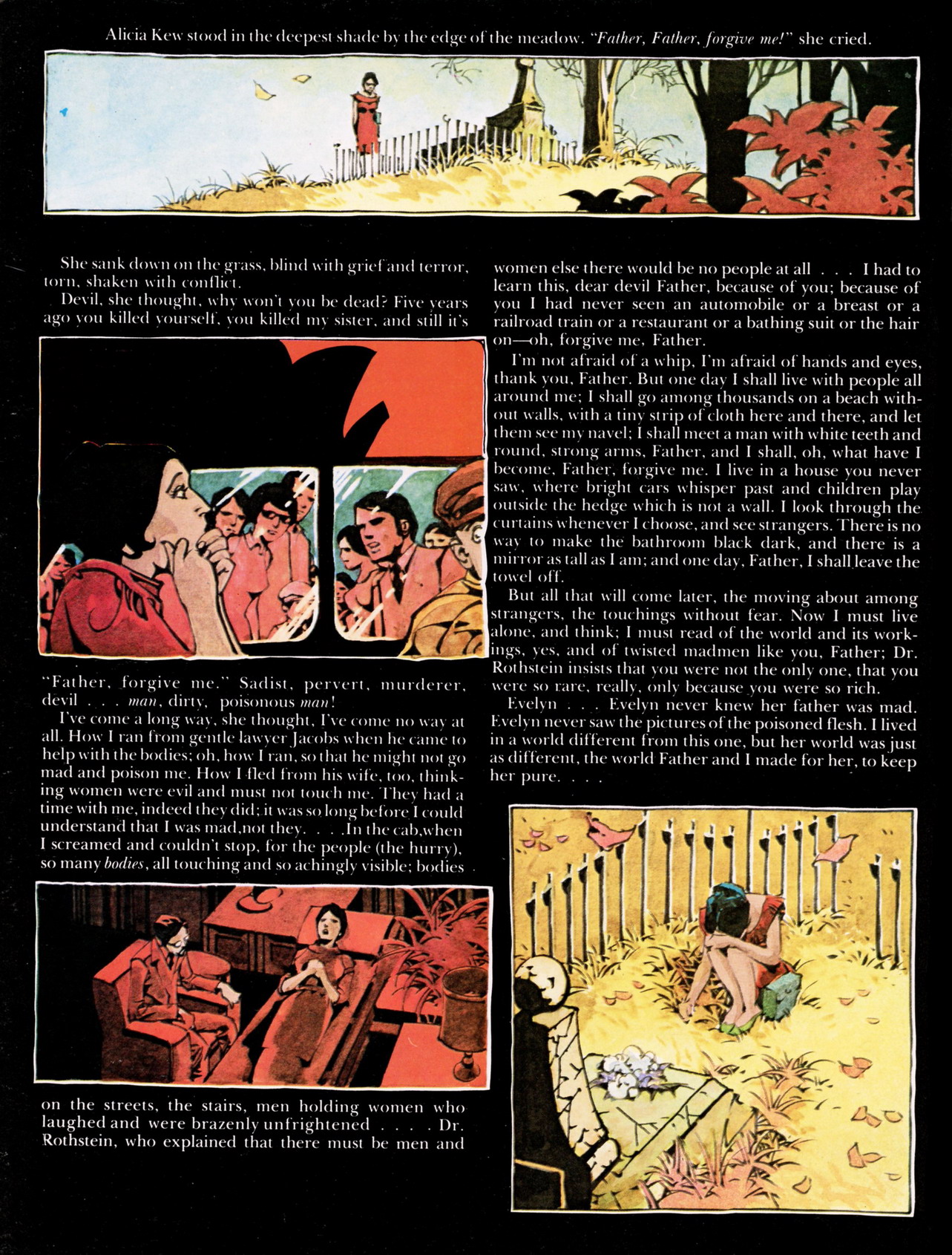 Read online Heavy Metal Presents Theodore Sturgeon's More Than Human comic -  Issue # TPB - 22