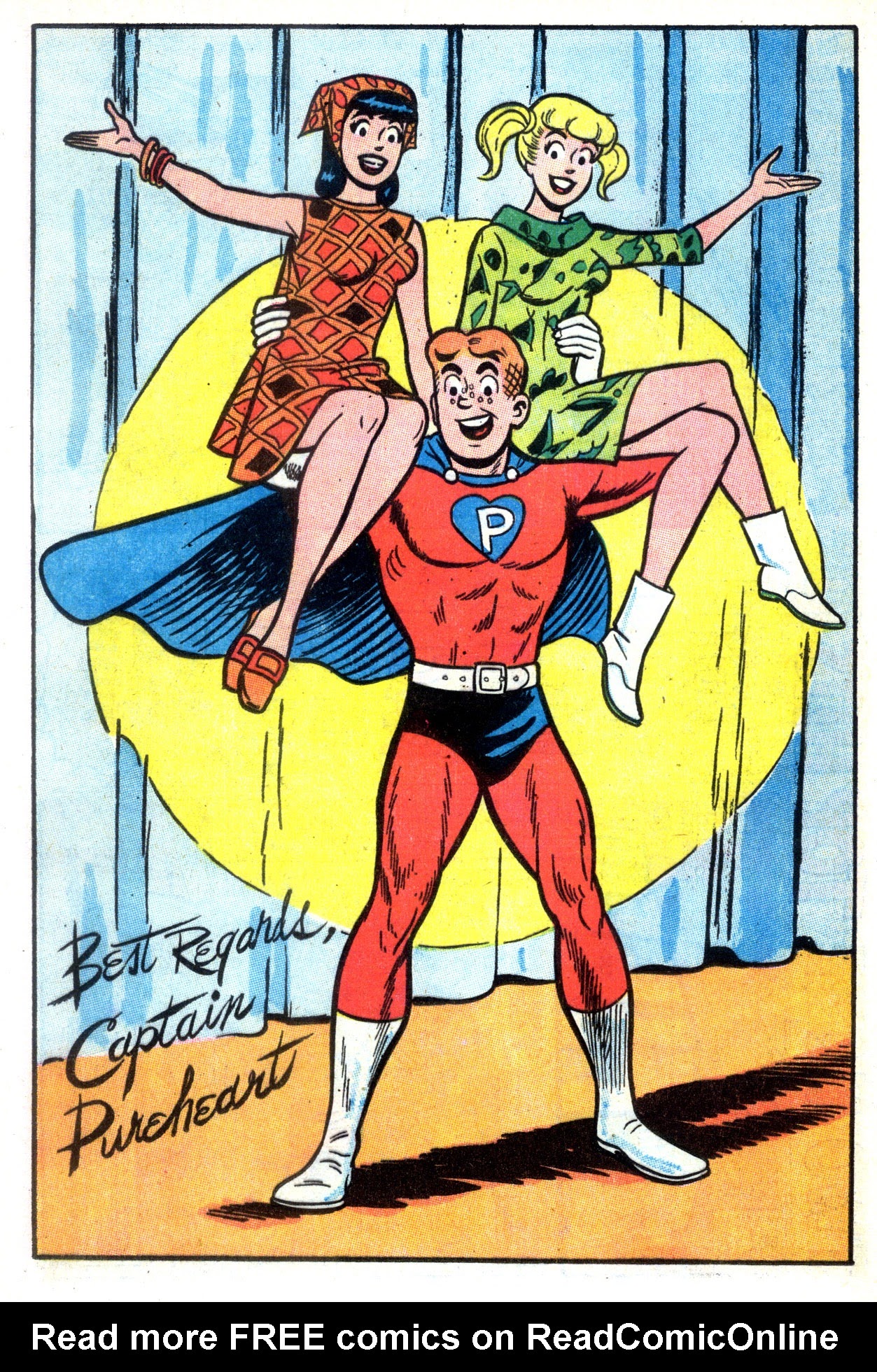 Read online Archie as Captain Pureheart comic -  Issue #4 - 16