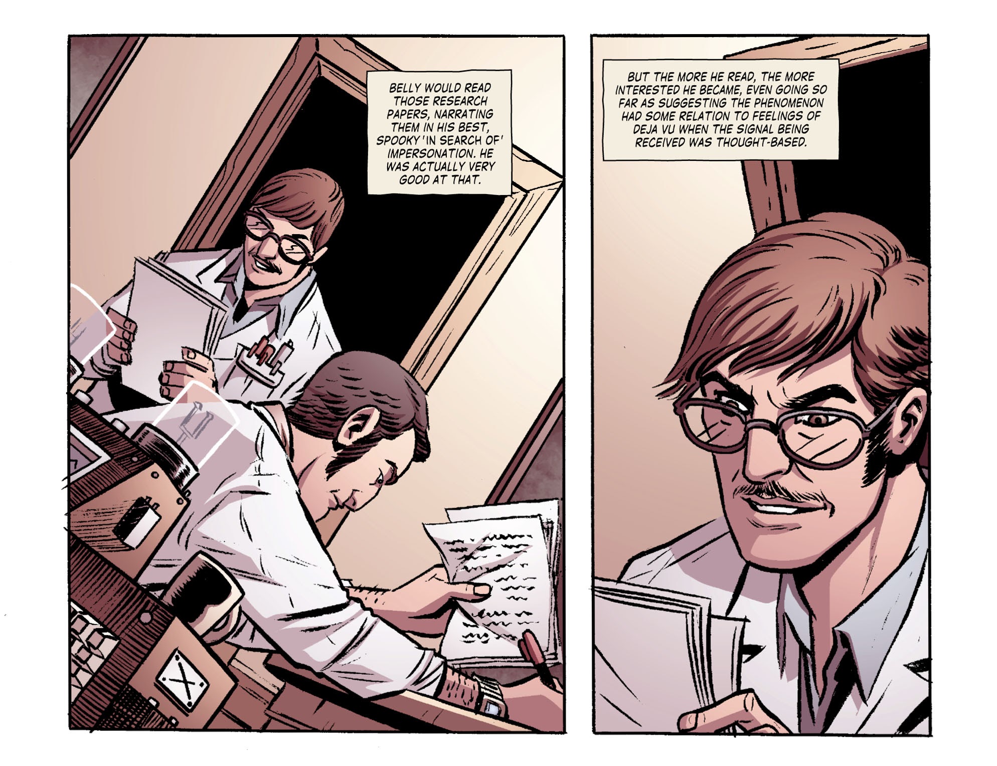 Read online Beyond The Fringe comic -  Issue #5A - 17