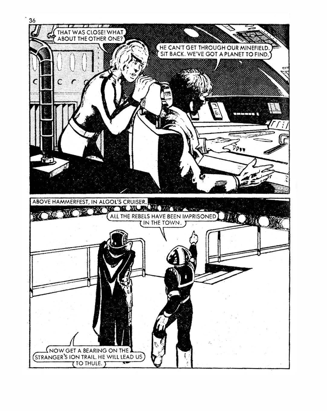 Read online Starblazer comic -  Issue #15 - 36