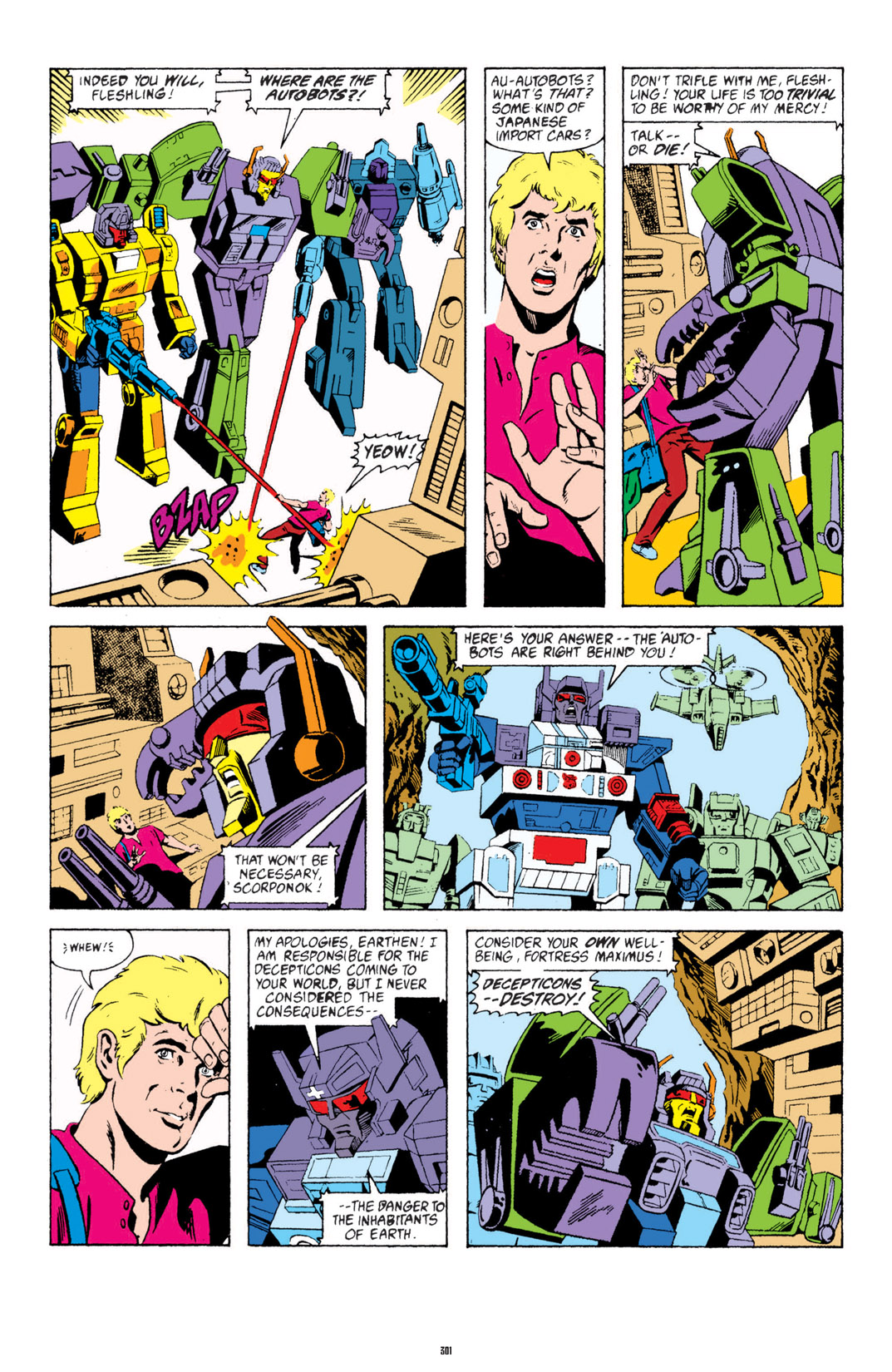 Read online The Transformers Classics comic -  Issue # TPB 3 - 302