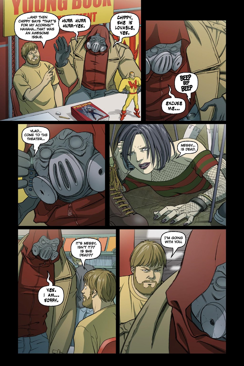 Read online Hack/Slash Deluxe comic -  Issue # TPB 1 (Part 2) - 11