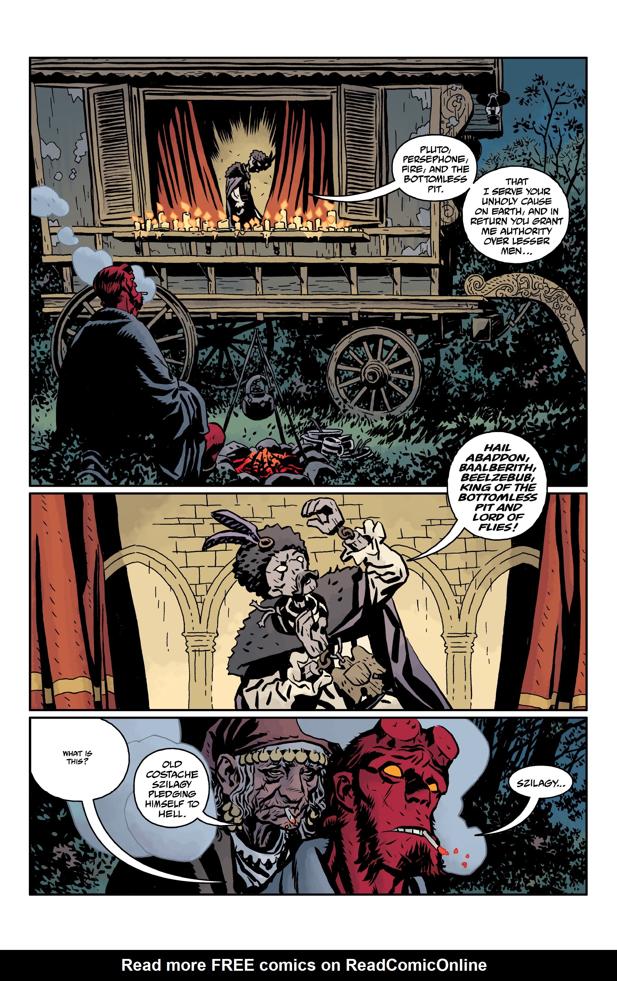 Read online Hellboy and the B.P.R.D.: The Beast of Vargu and Others comic -  Issue # TPB (Part 1) - 18
