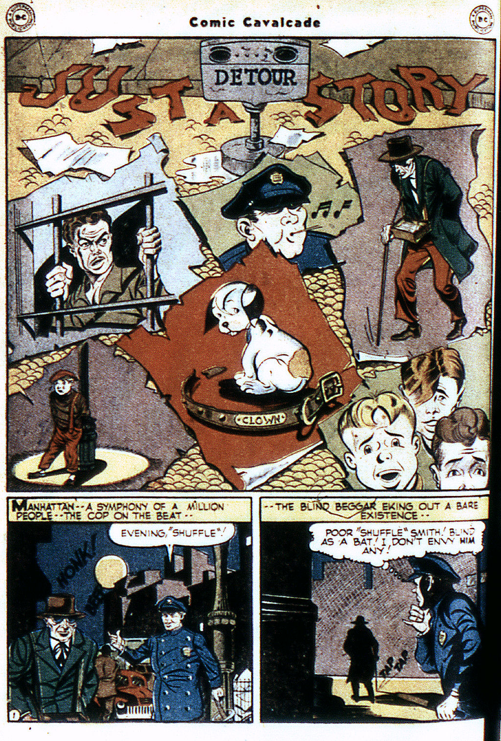 Read online Comic Cavalcade comic -  Issue #18 - 37