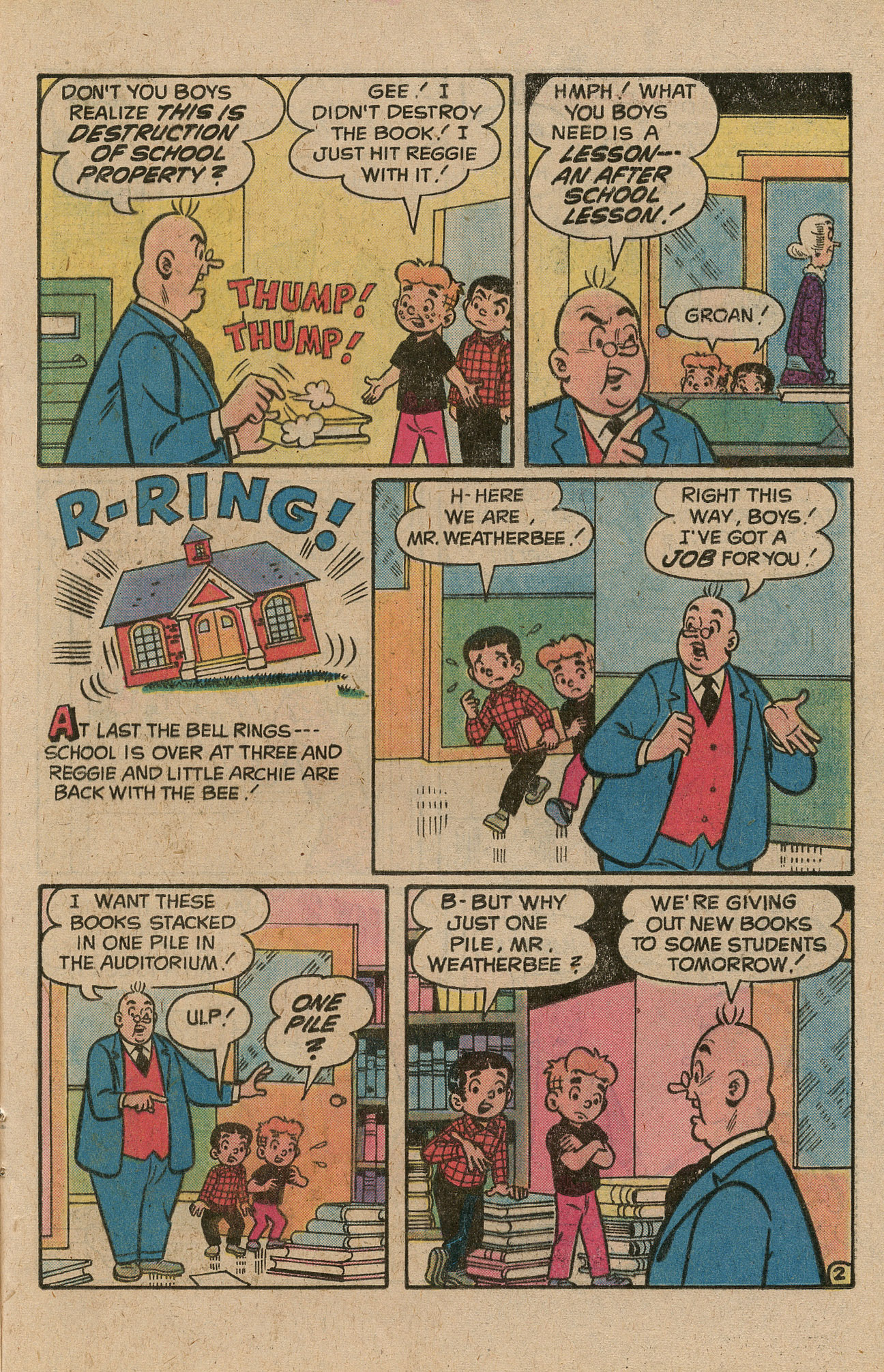 Read online Archie's TV Laugh-Out comic -  Issue #67 - 21