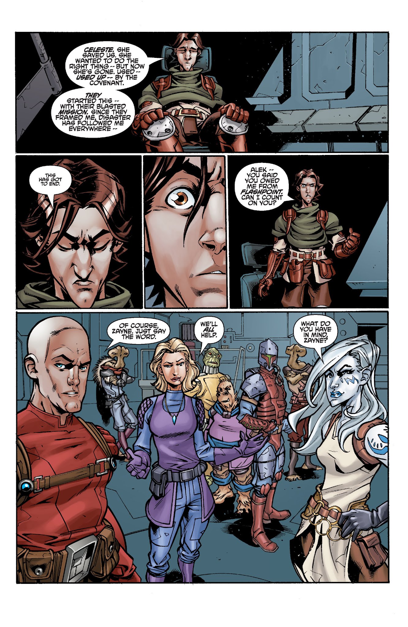 Read online Star Wars Legends: The Old Republic - Epic Collection comic -  Issue # TPB 2 (Part 3) - 51