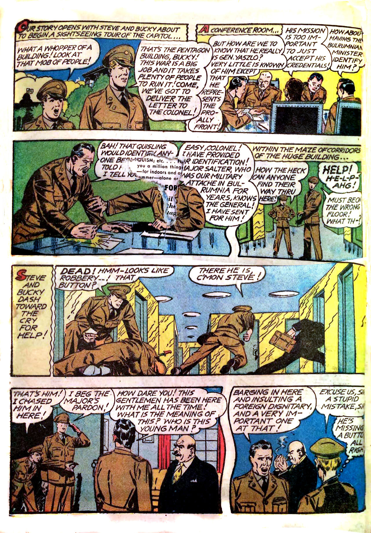 Read online USA Comics comic -  Issue #11 - 3