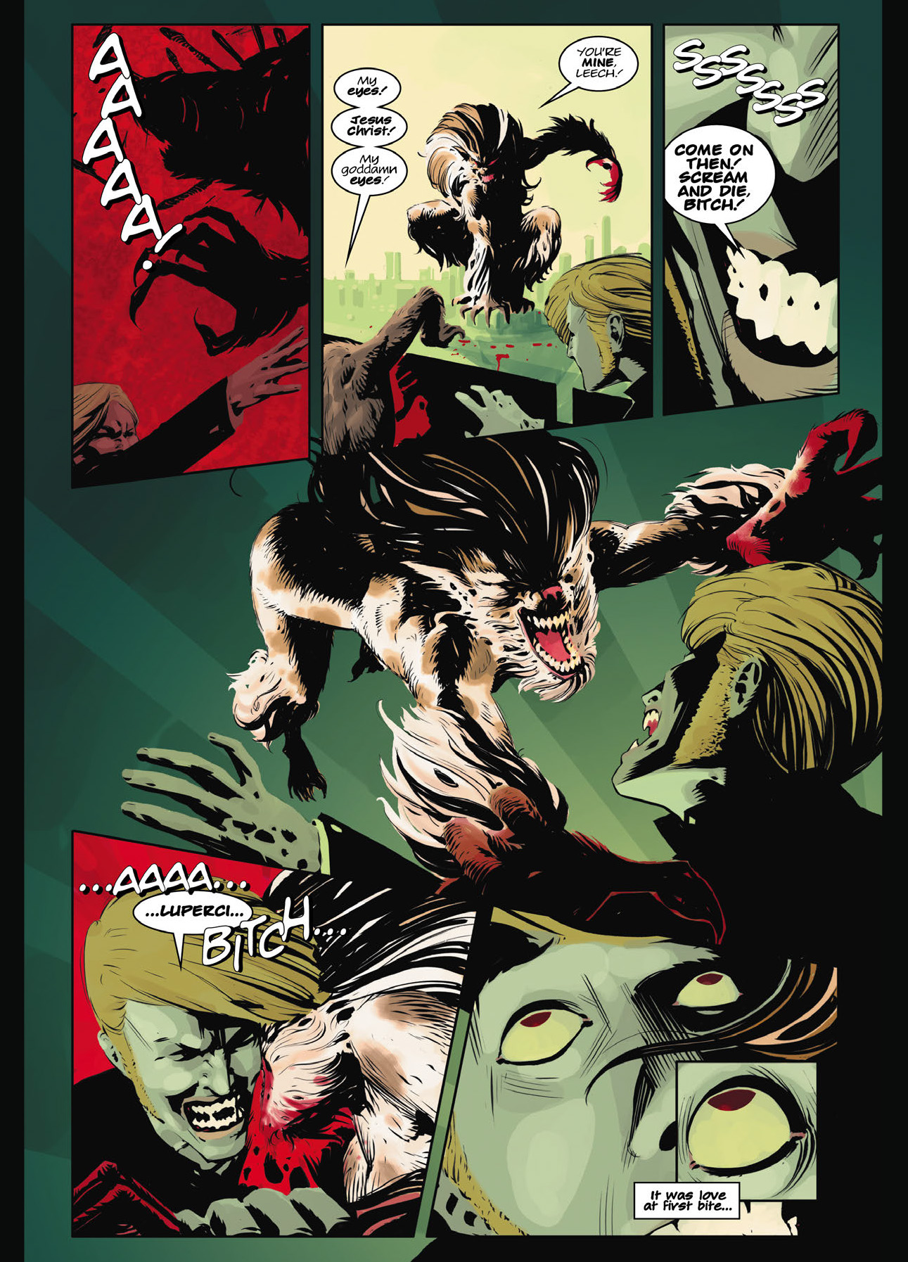 Read online Tharg's Terror Tales Presents Necronauts & A Love Like Blood comic -  Issue # TPB - 70