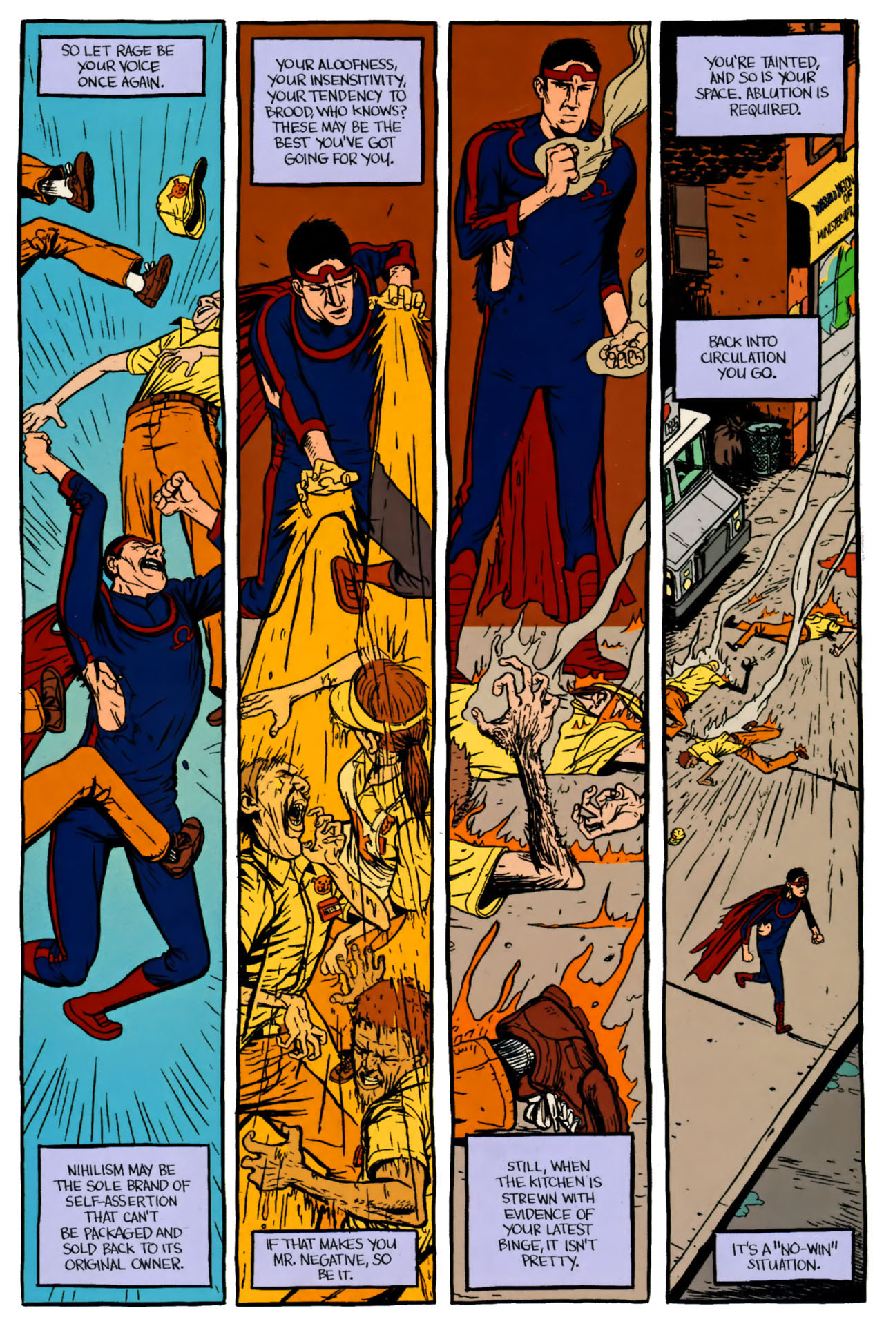 Read online Omega: The Unknown (2007) comic -  Issue #9 - 10