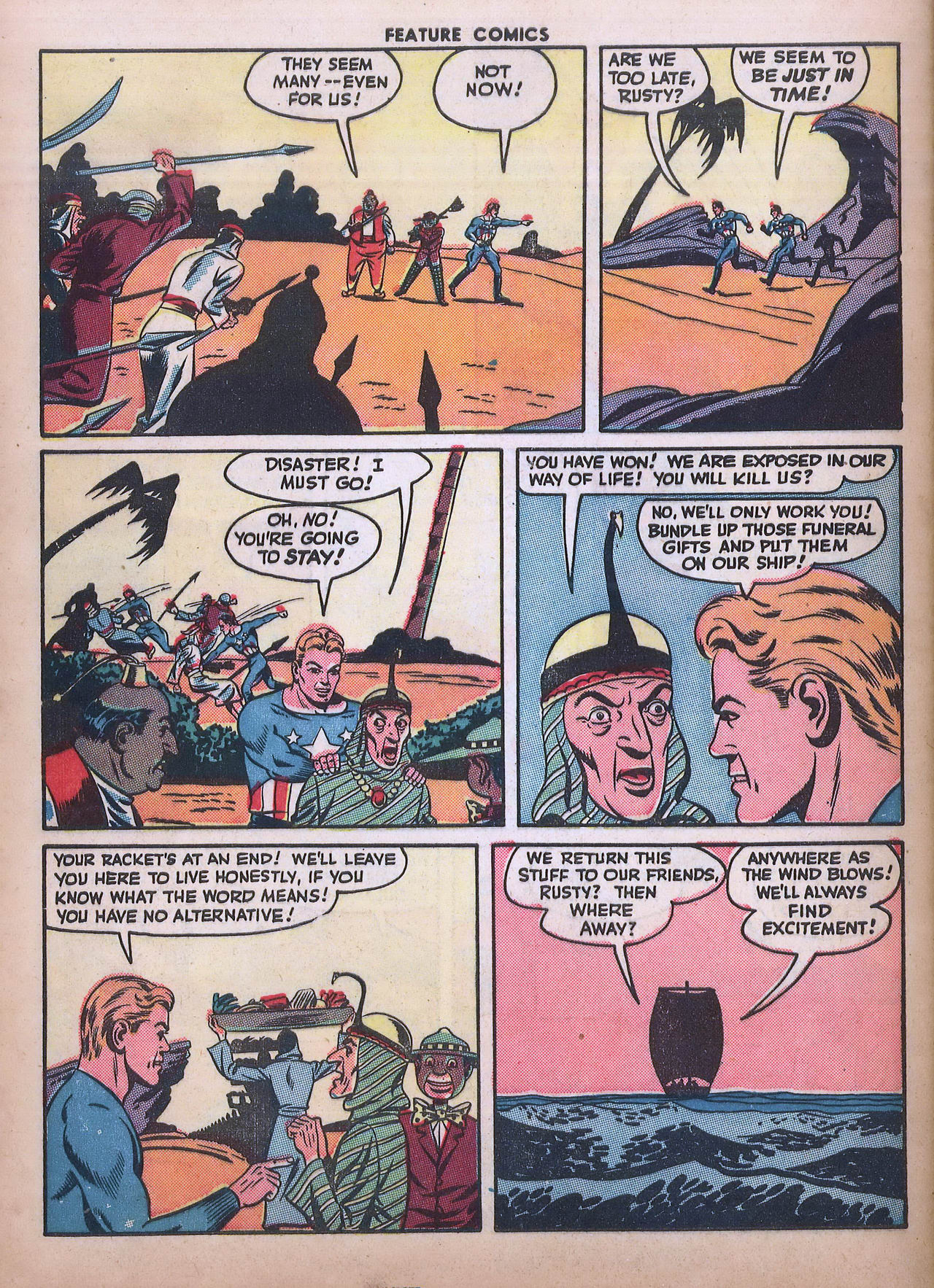 Read online Feature Comics comic -  Issue #97 - 58