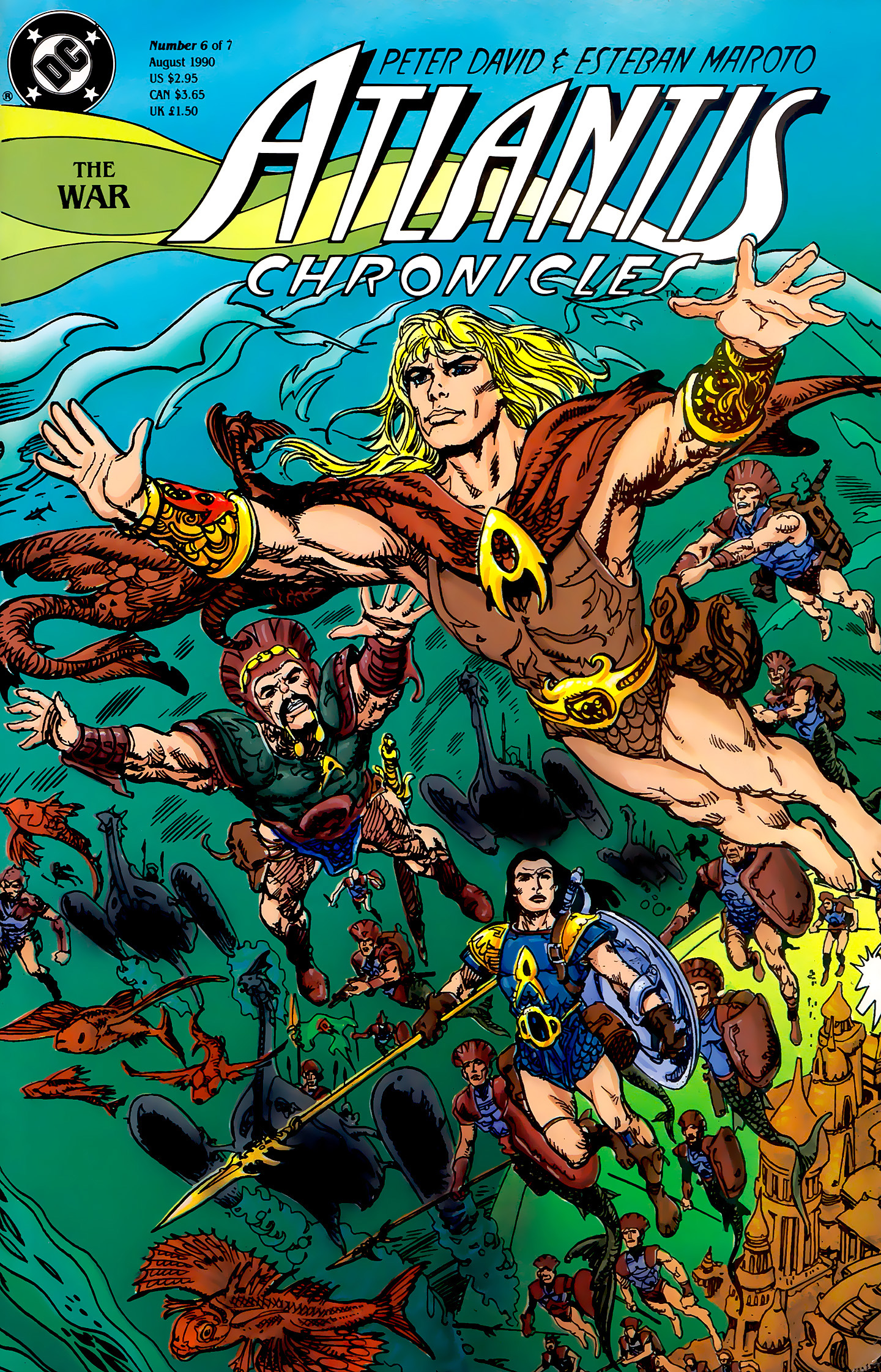 Read online Atlantis Chronicles comic -  Issue #6 - 1