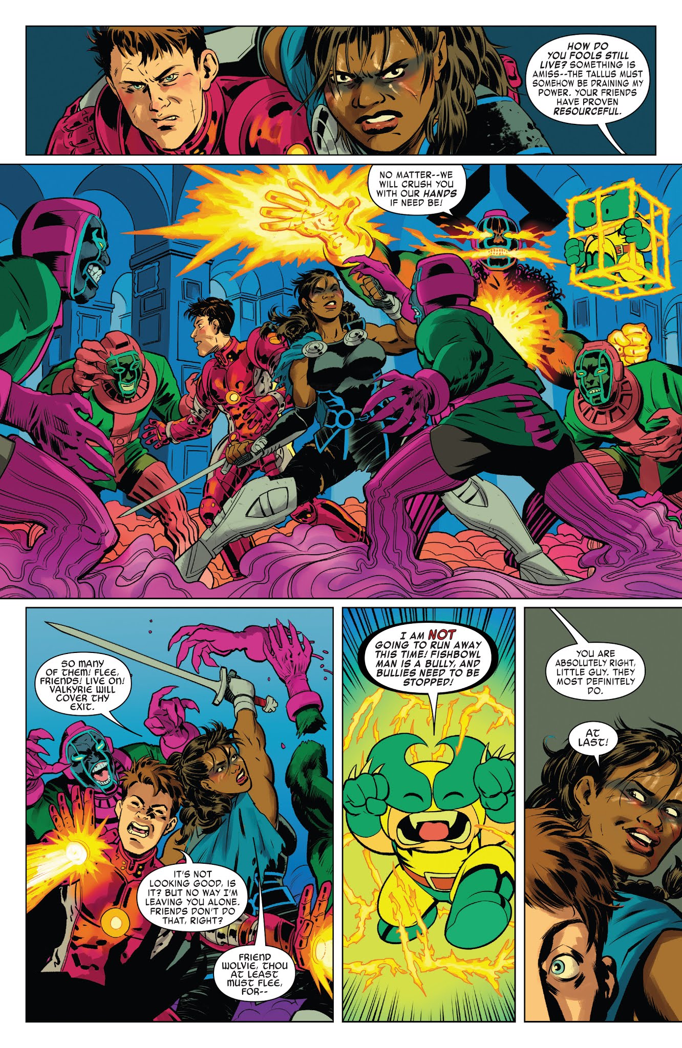 Read online Exiles (2018) comic -  Issue #5 - 17