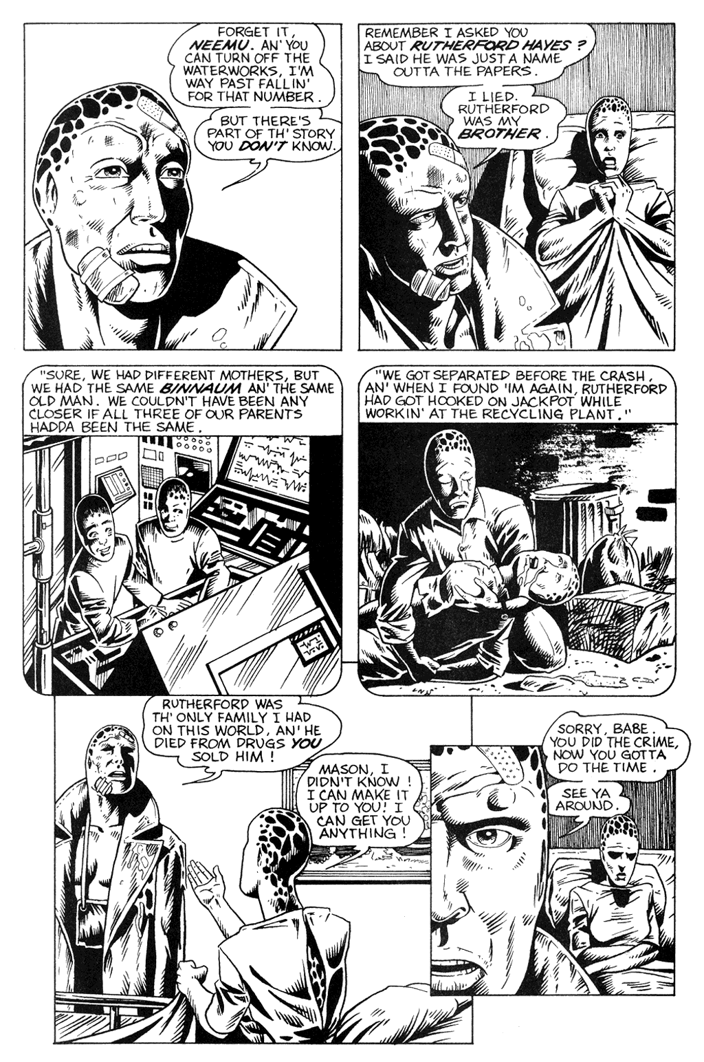 Read online Alien Nation: The Skin Trade comic -  Issue #1 - 109