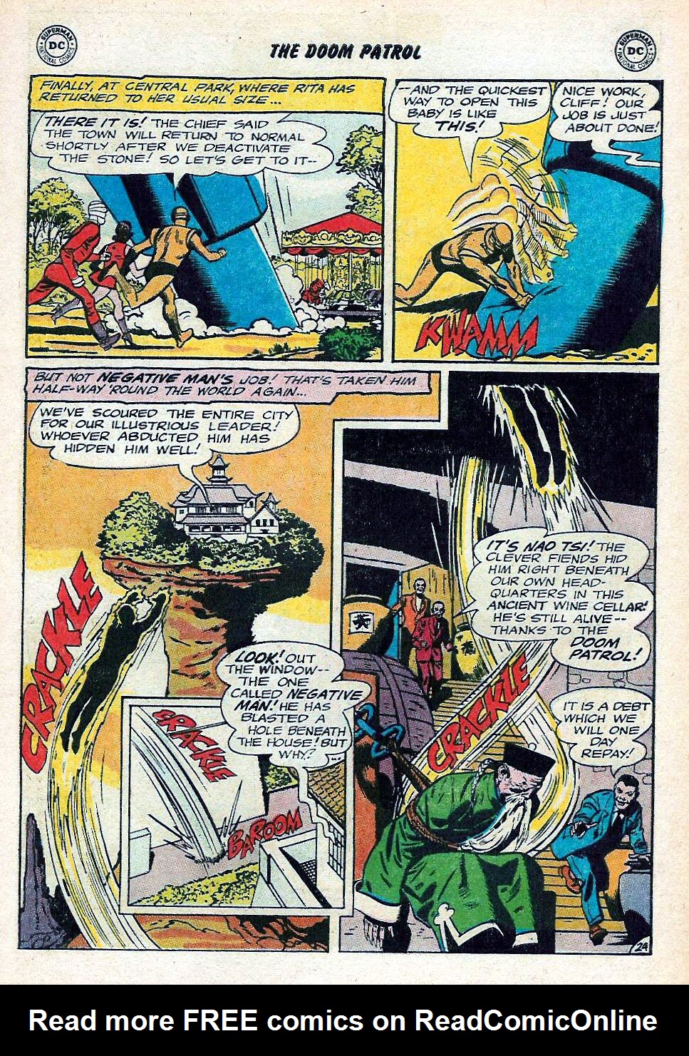 Read online Doom Patrol (1964) comic -  Issue #96 - 31