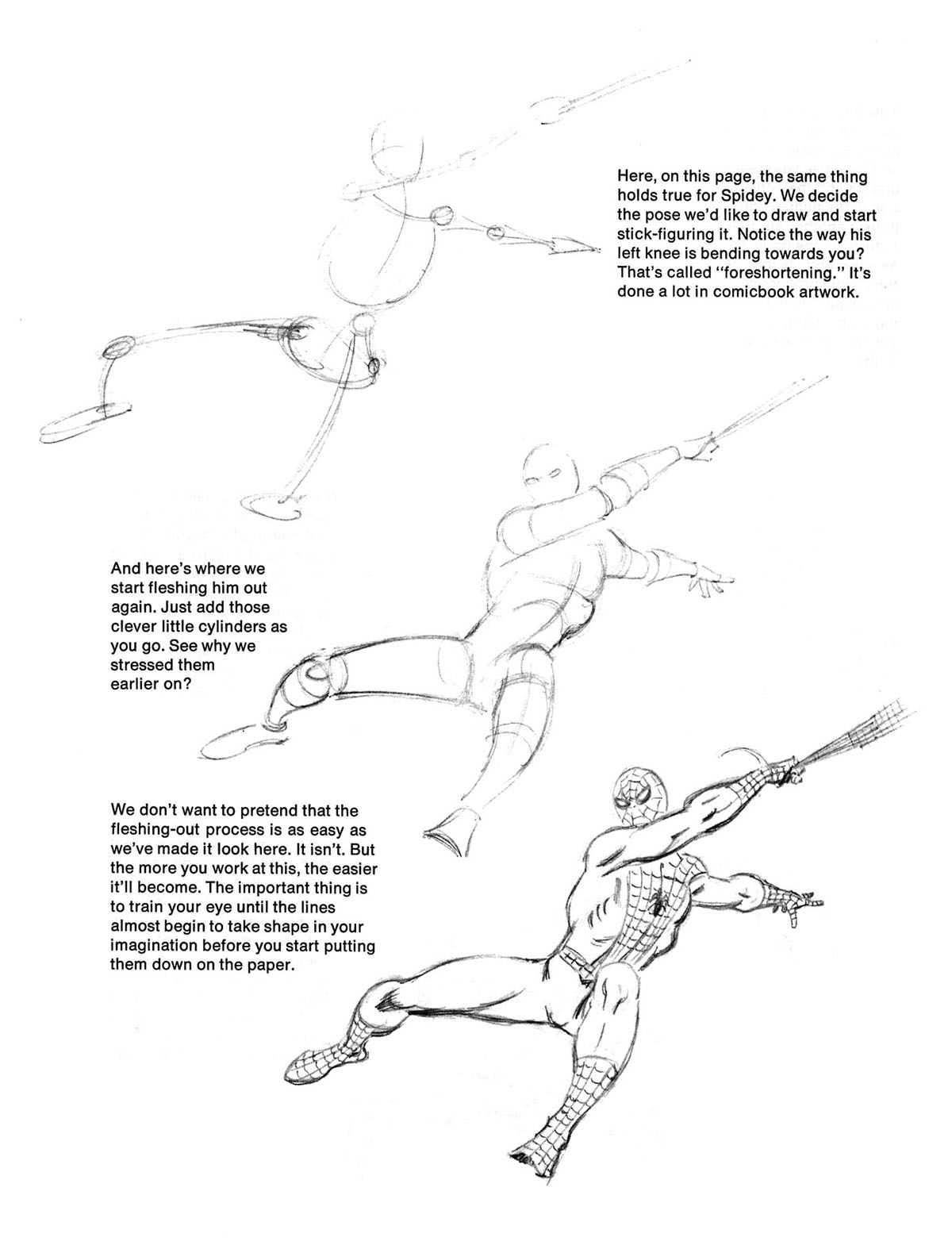 Read online How to Draw Comics the Marvel Way comic -  Issue # TPB - 48