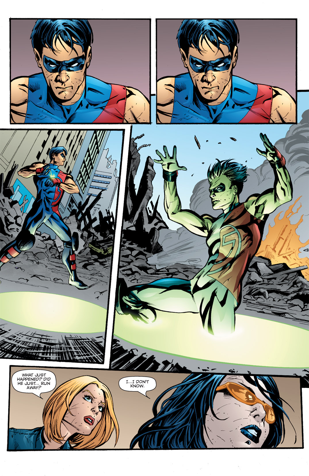 Read online Dynamo 5: Sins Of The Father comic -  Issue #4 - 19
