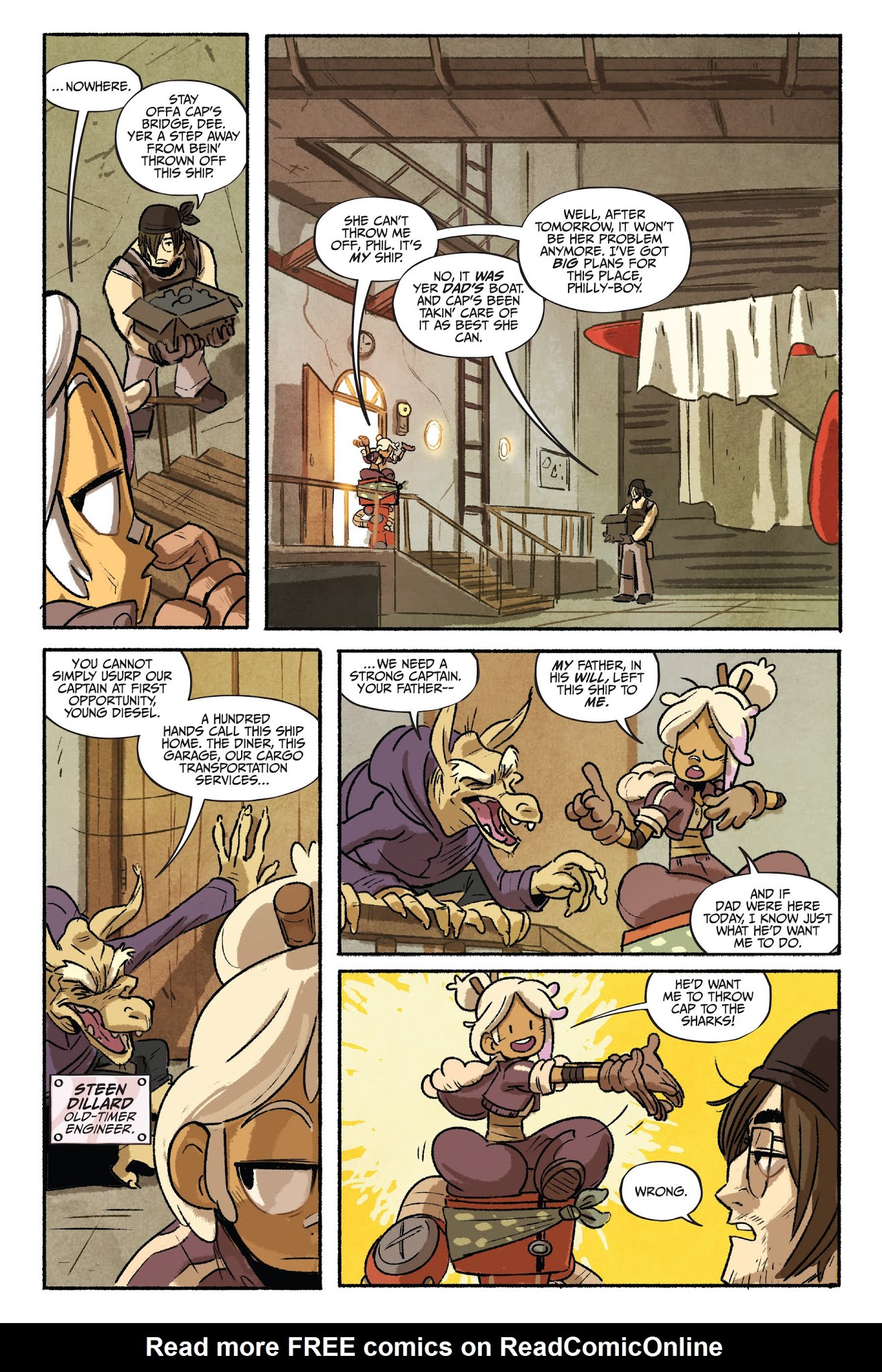 Read online Tyson Hesse's Diesel: Ignition comic -  Issue # TPB (Part 1) - 19