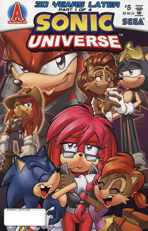 Read online Sonic Universe comic -  Issue #5 - 1