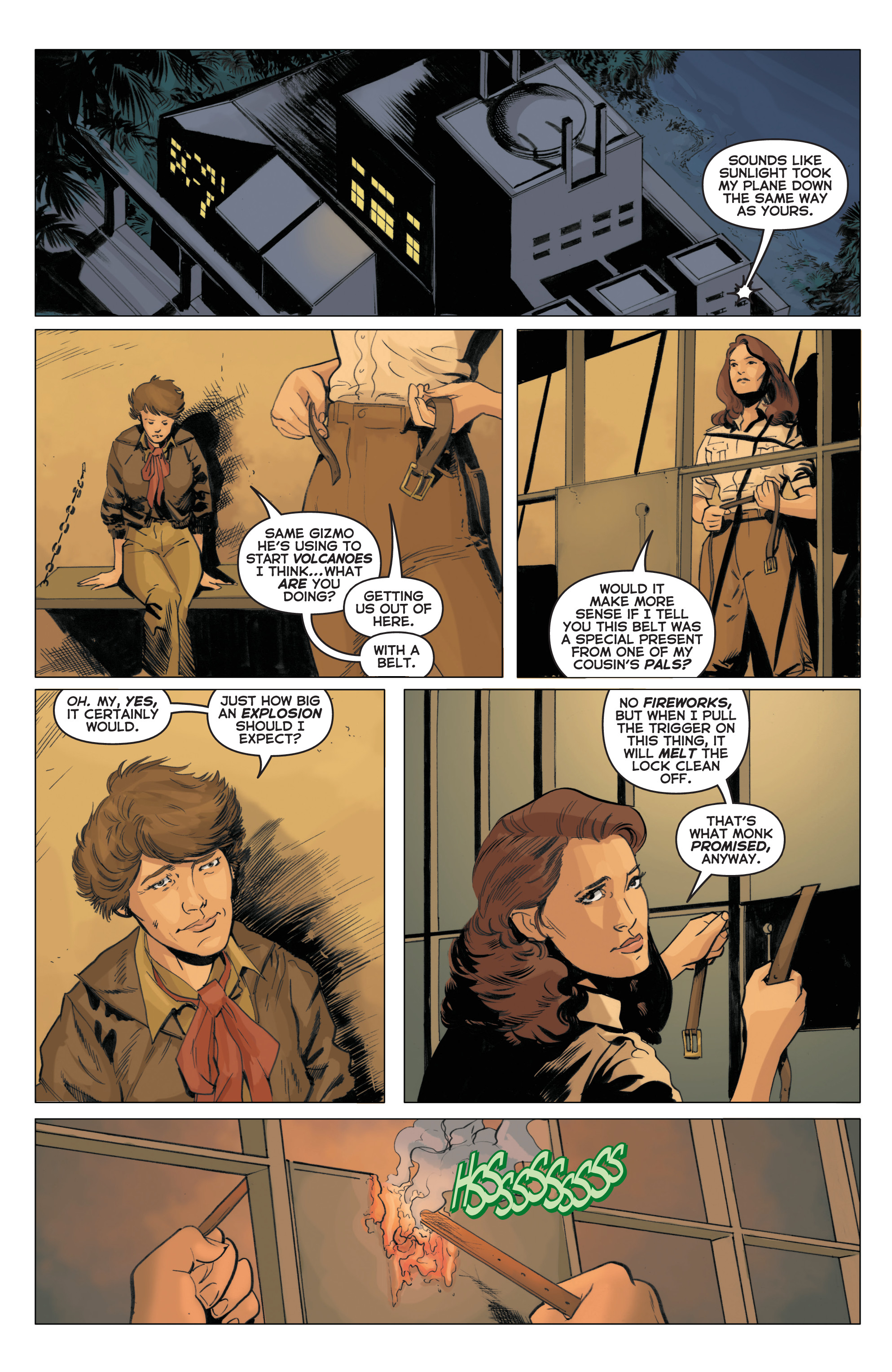 Read online Doc Savage: Ring Of Fire comic -  Issue #3 - 11