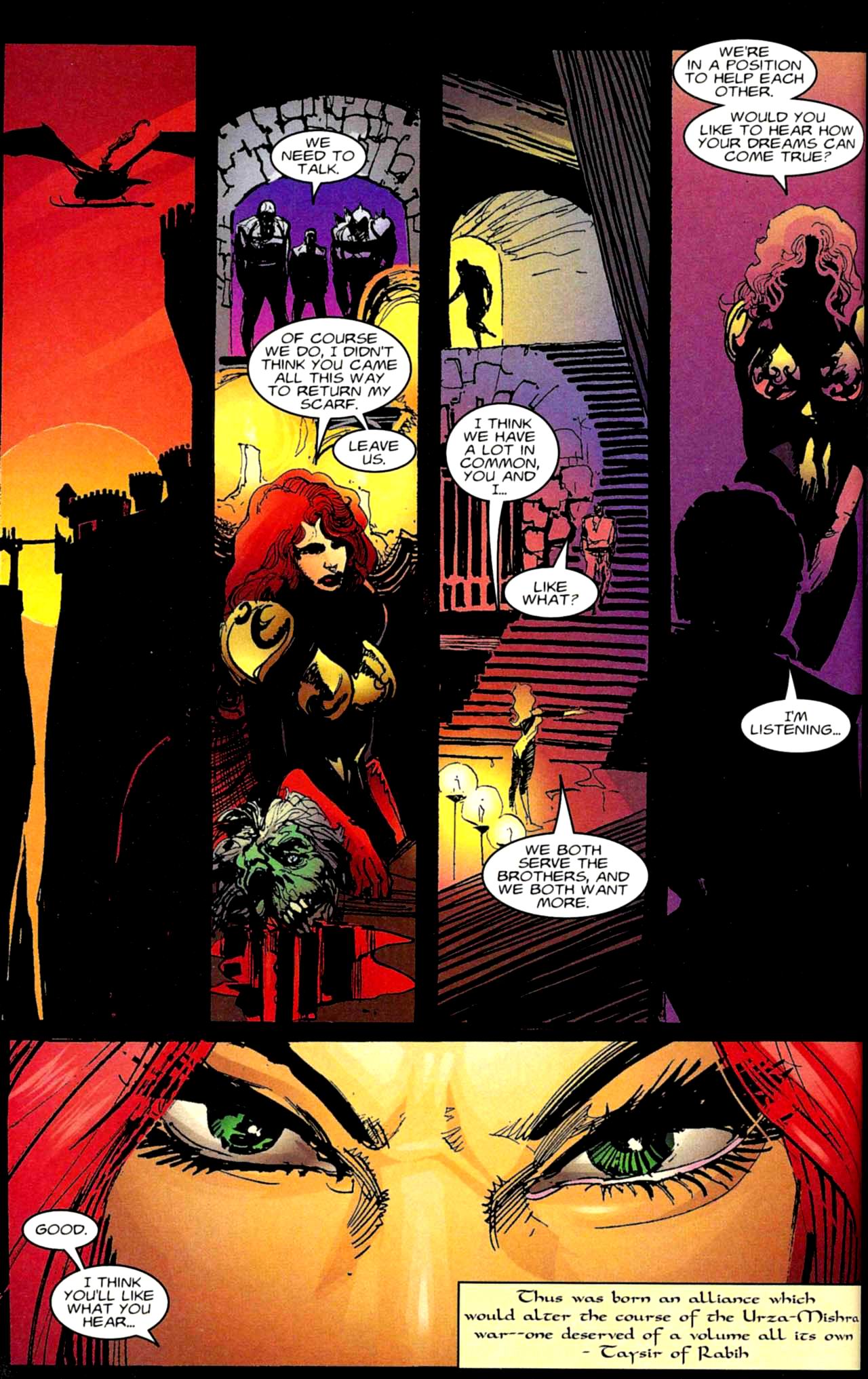 Read online Urza-Mishra War on the World of Magic: The Gathering comic -  Issue #2 - 45
