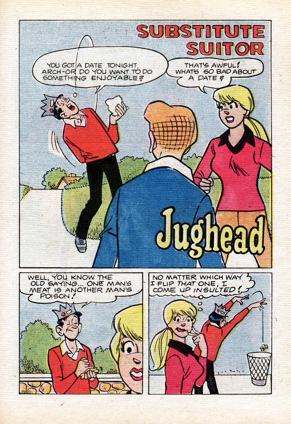 Read online Jughead Jones Comics Digest comic -  Issue #40 - 90
