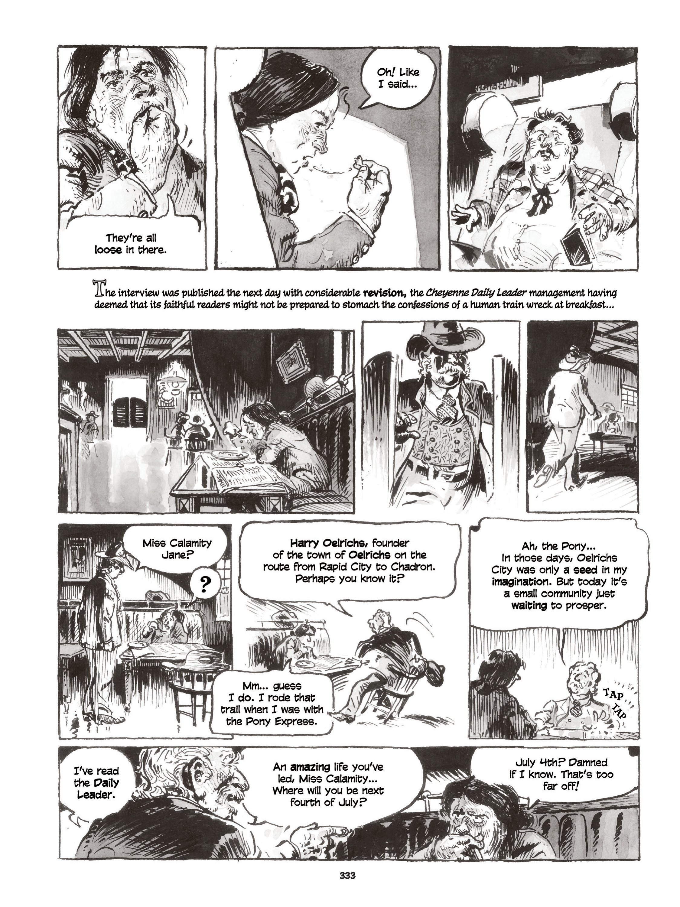 Read online Calamity Jane: The Calamitous Life of Martha Jane Cannary comic -  Issue # TPB (Part 4) - 34