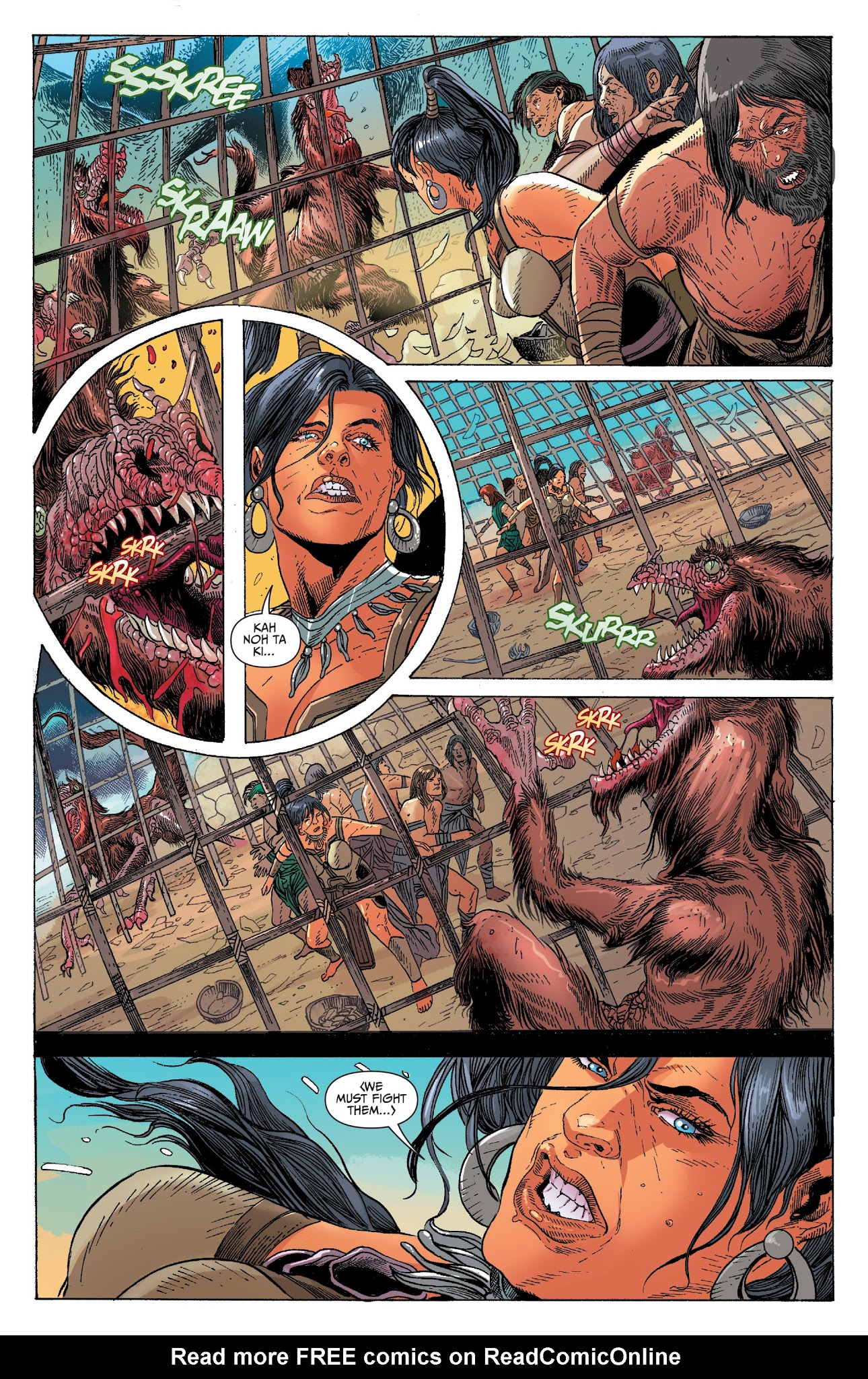 Read online Kong on the Planet of the Apes comic -  Issue #5 - 6