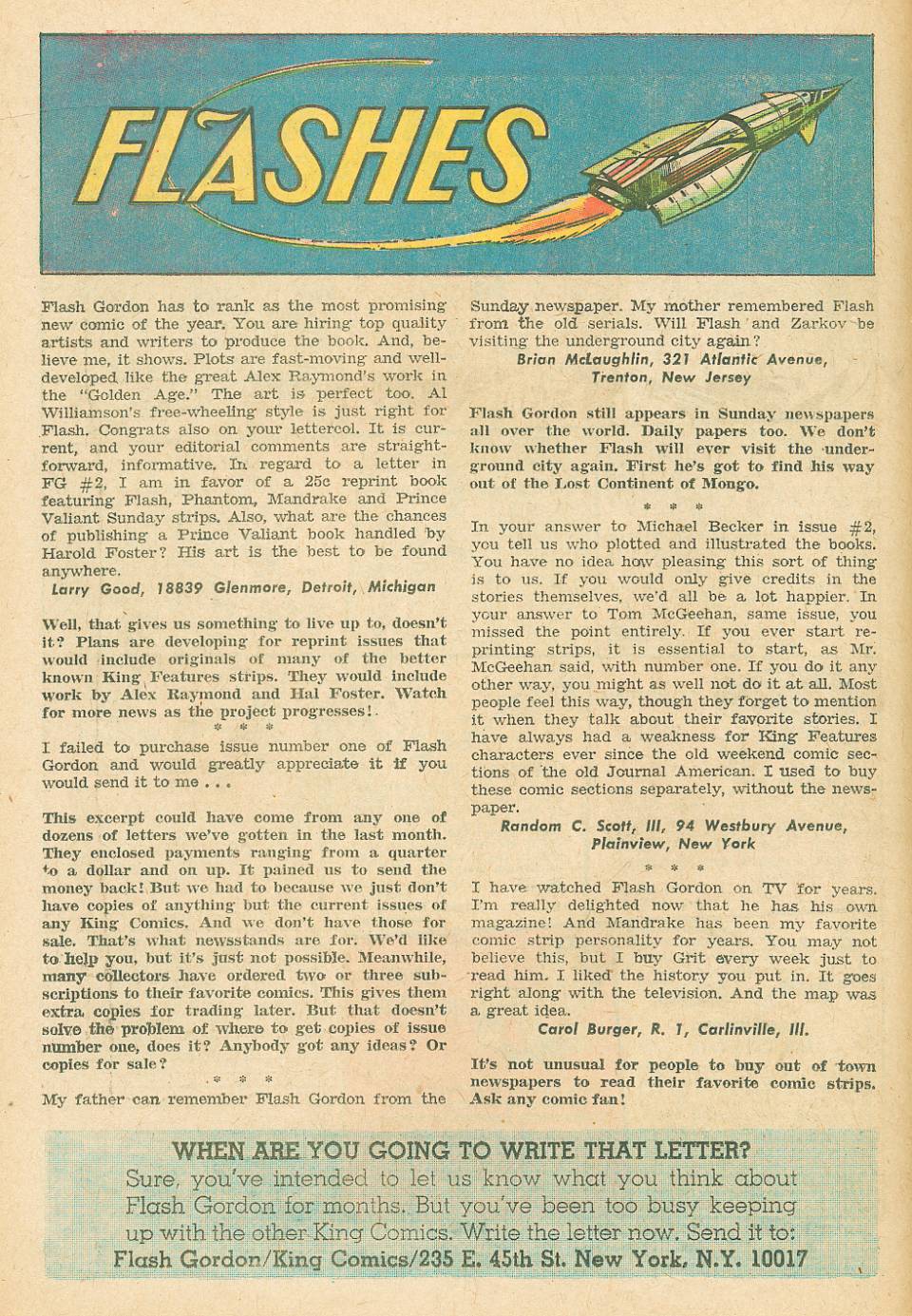 Read online Flash Gordon (1966) comic -  Issue #4 - 18