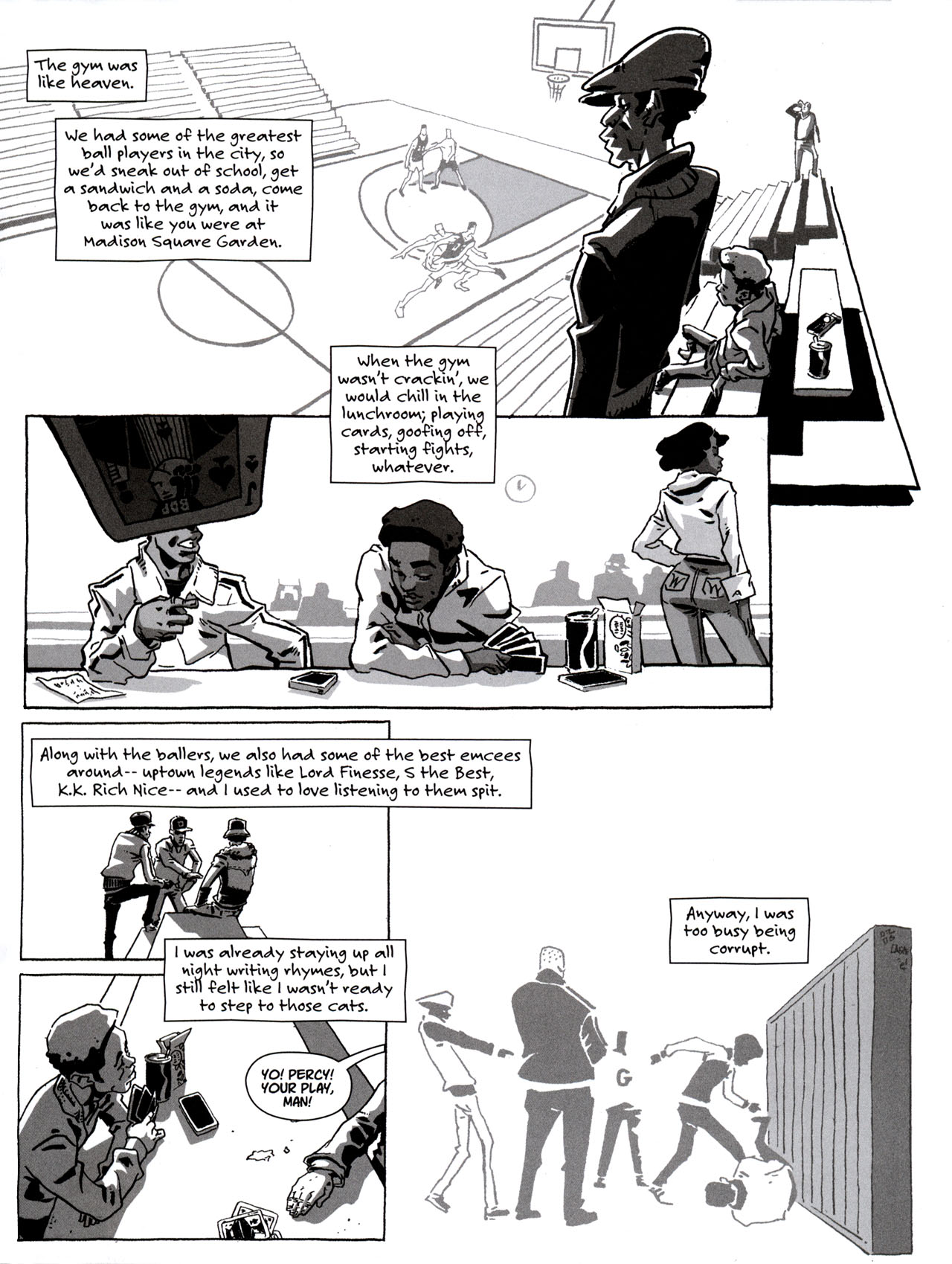 Read online Sentences: The Life of M.F. Grimm comic -  Issue # TPB - 40