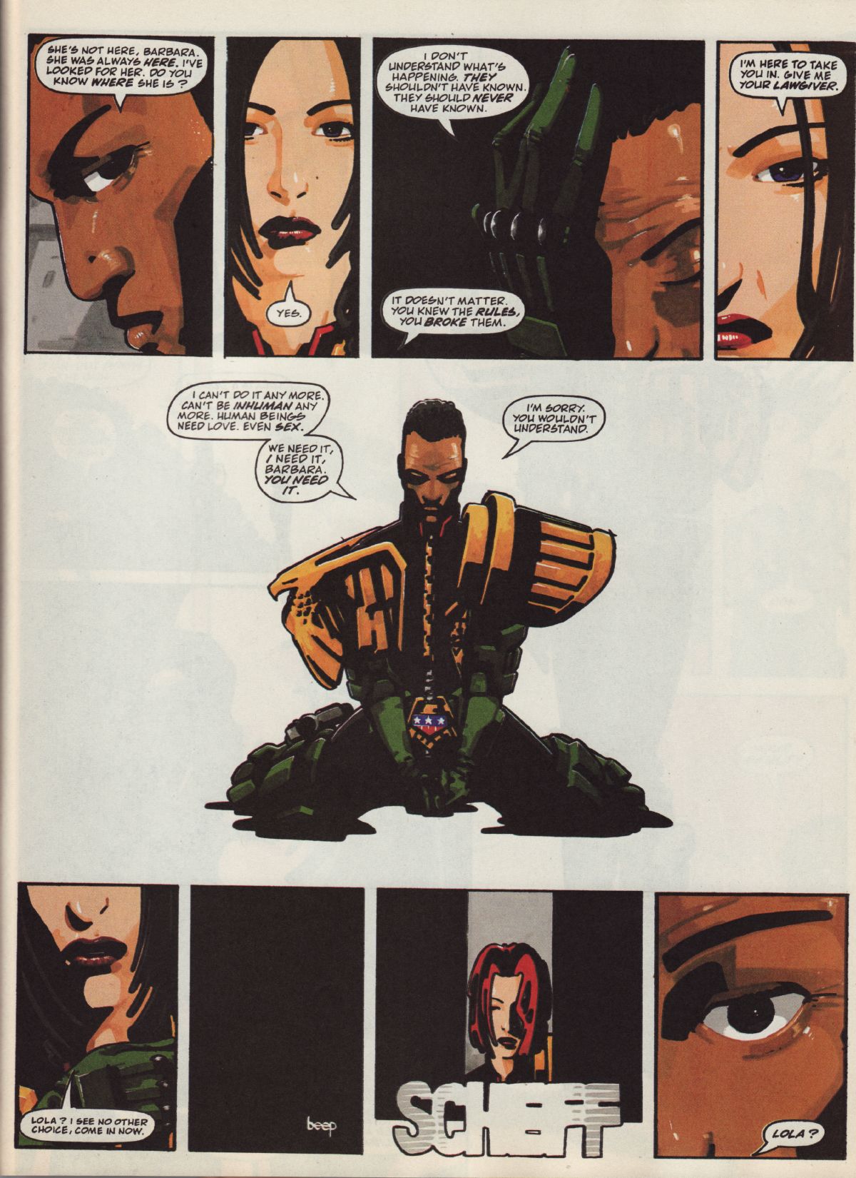 Read online Judge Dredd Megazine (vol. 3) comic -  Issue #28 - 28