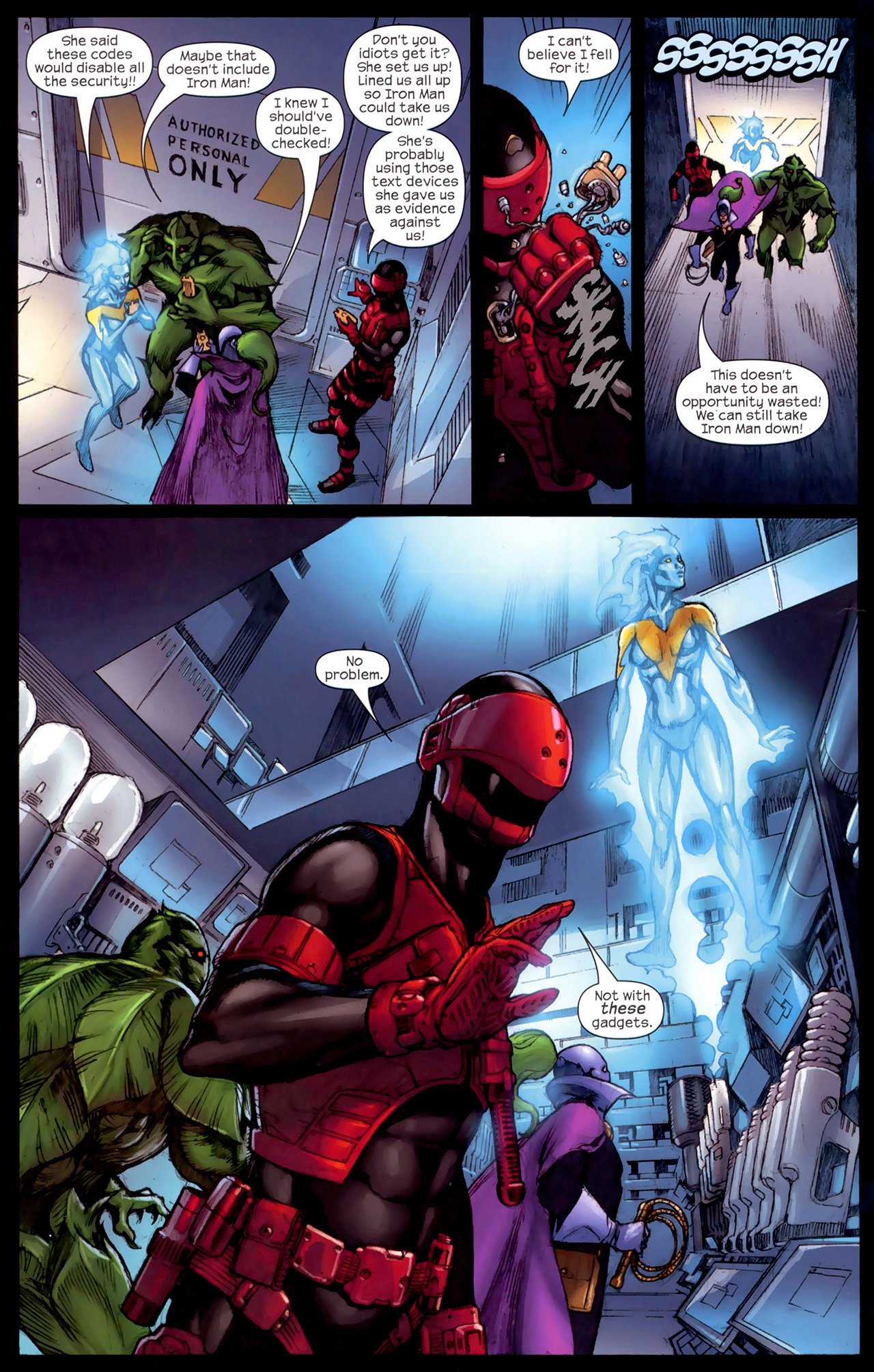 Read online Iron Man: Golden Avenger comic -  Issue # Full - 14