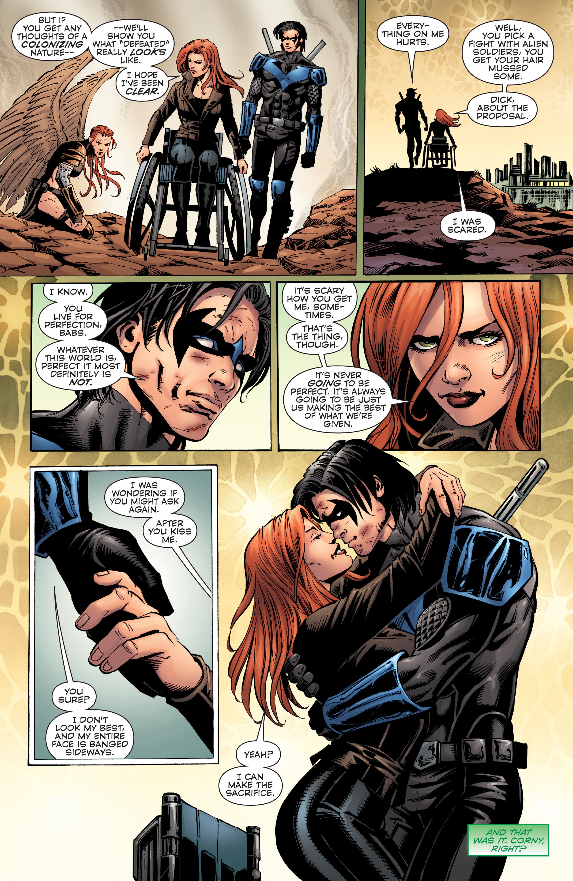 Read online Convergence Nightwing/Oracle comic -  Issue #2 - 22