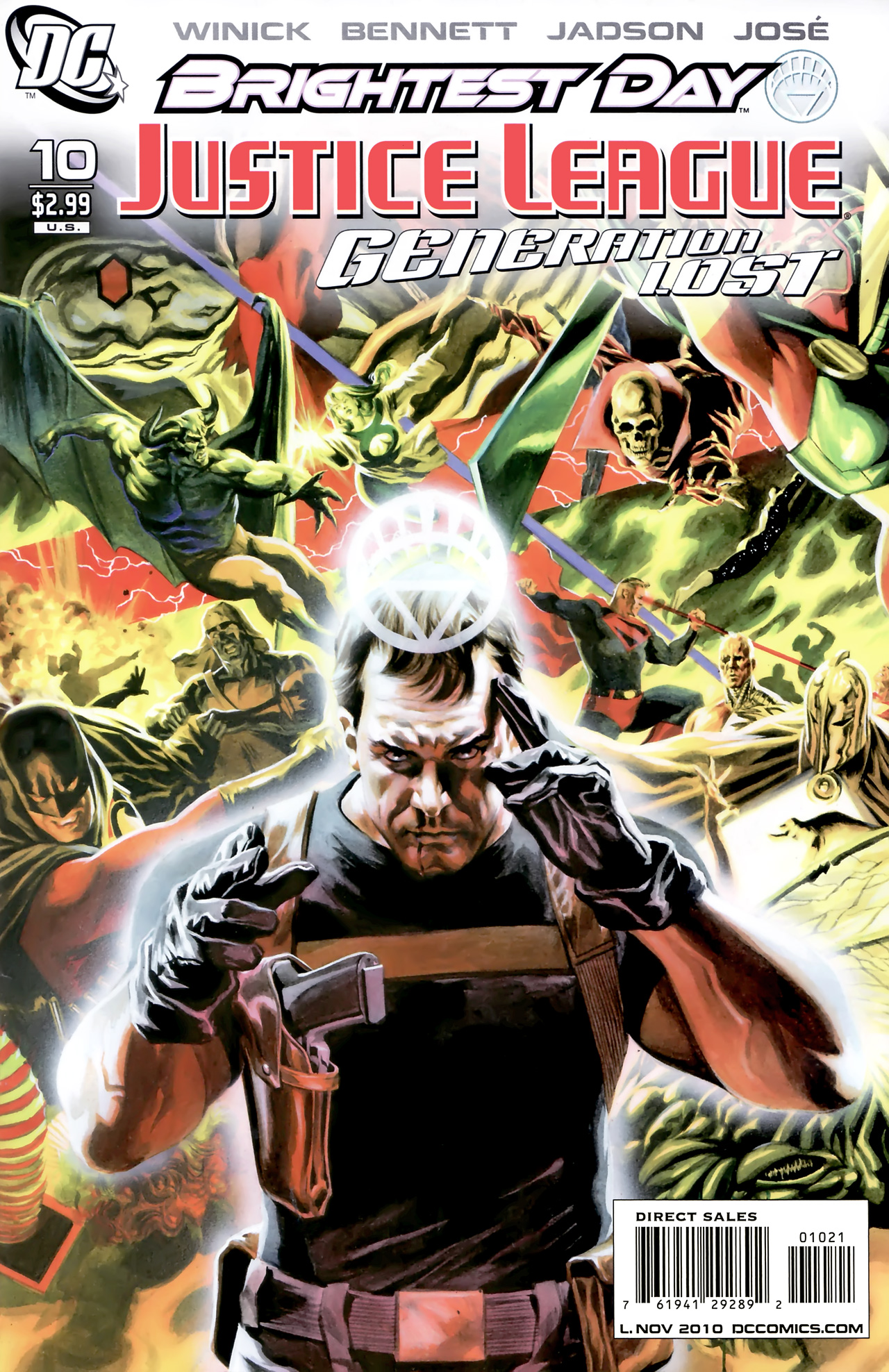 Read online Justice League: Generation Lost comic -  Issue #10 - 1