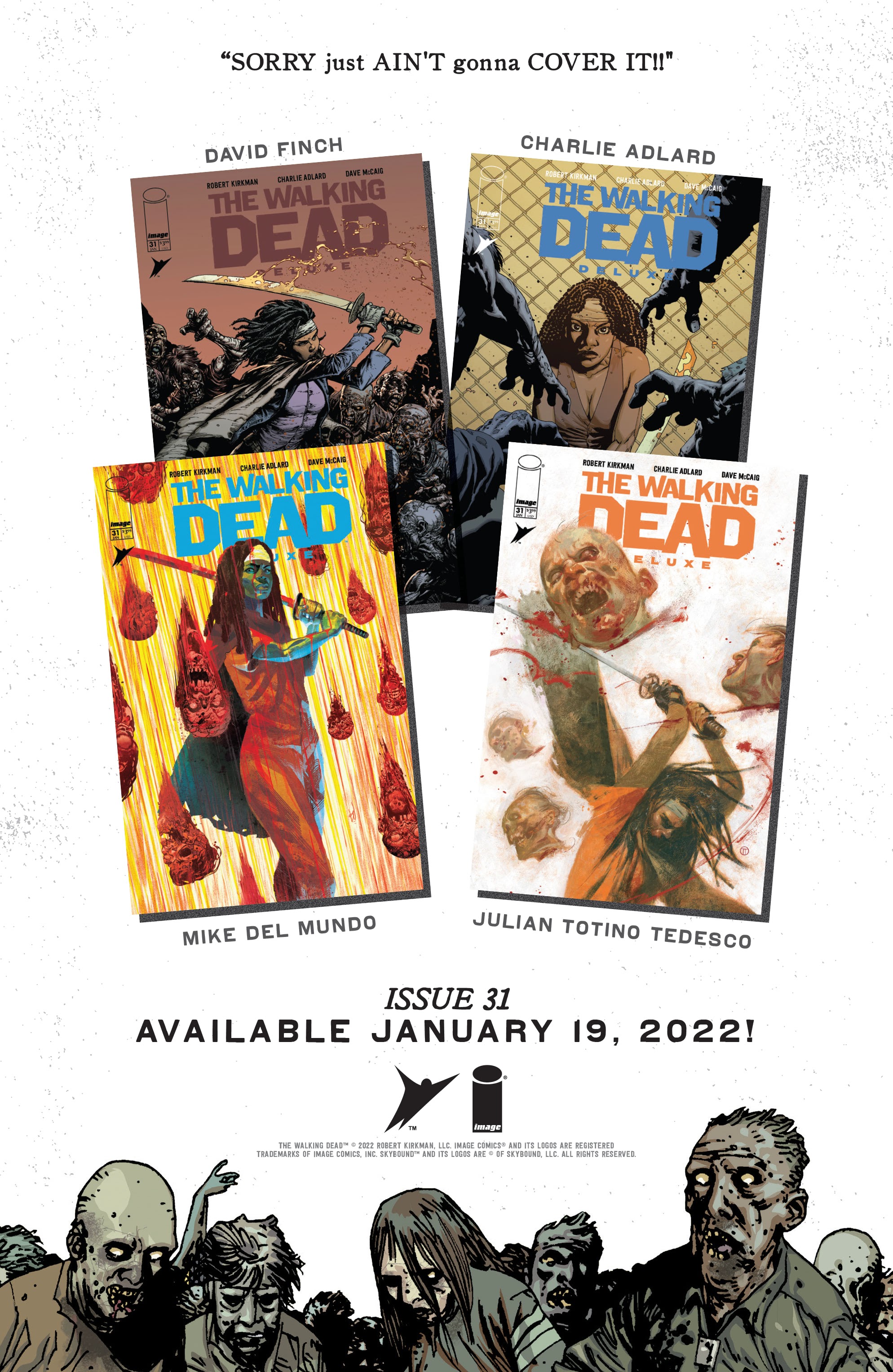 Read online The Walking Dead Deluxe comic -  Issue #30 - 33