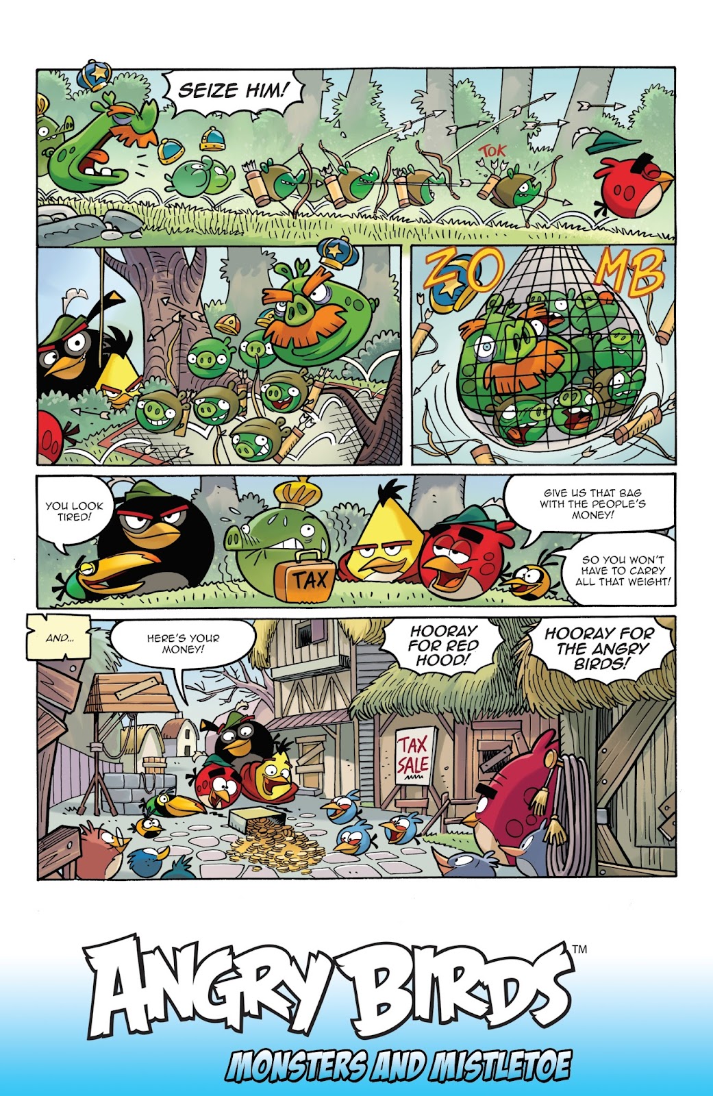 Angry Birds Comics Quarterly issue Issue Monsters and Mistletoe - Page 26