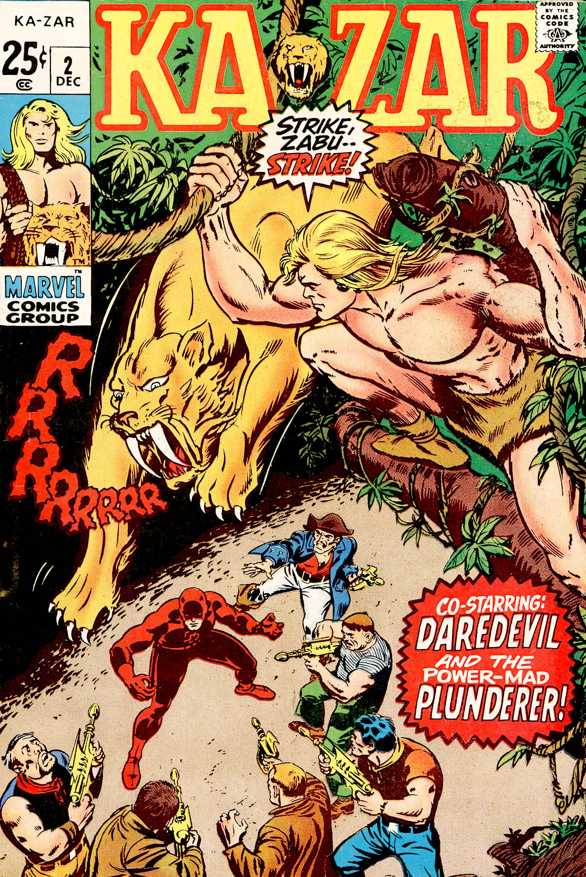Read online Ka-Zar (1970) comic -  Issue #2 - 1