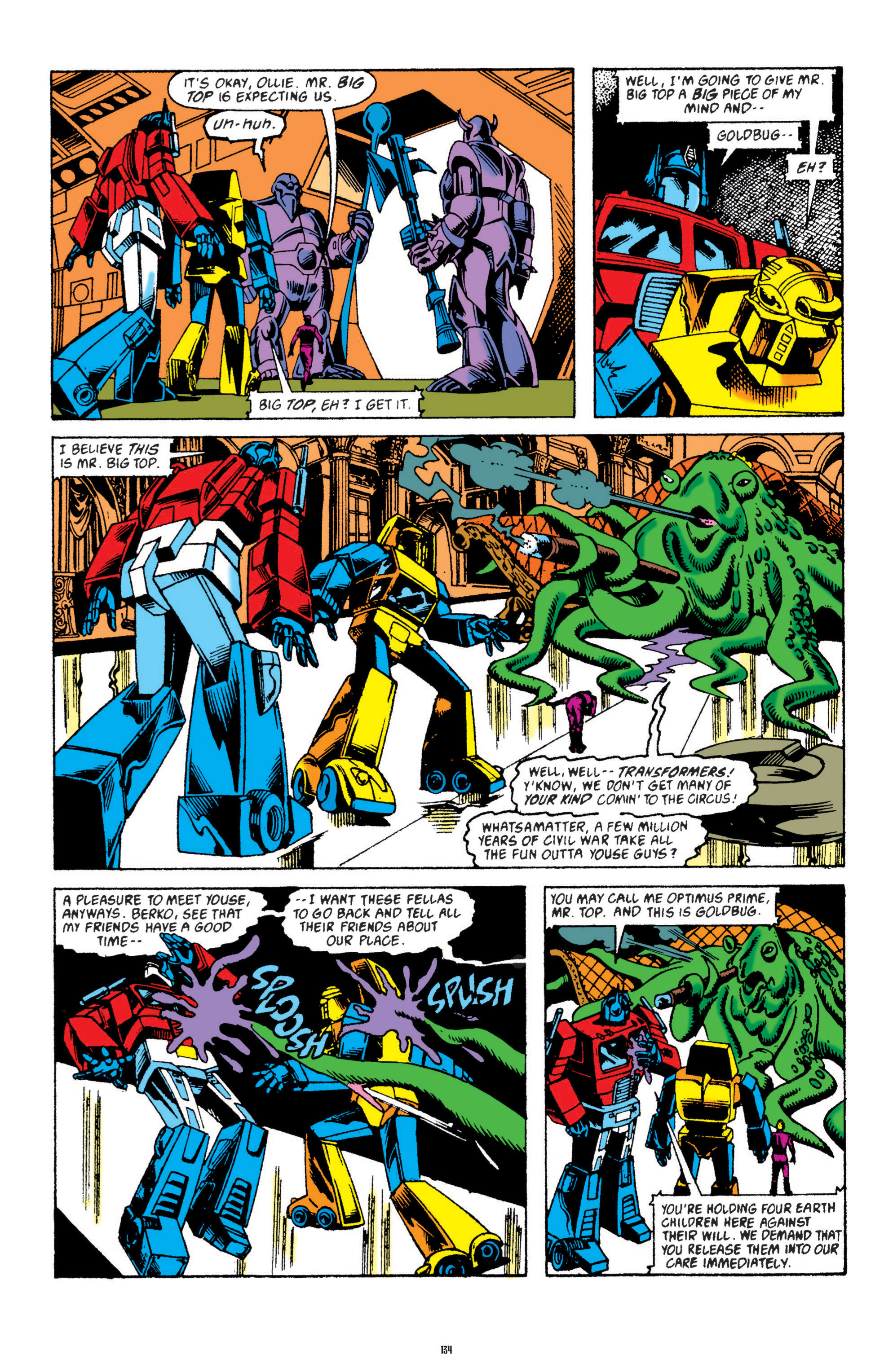 Read online The Transformers Classics comic -  Issue # TPB 4 - 135