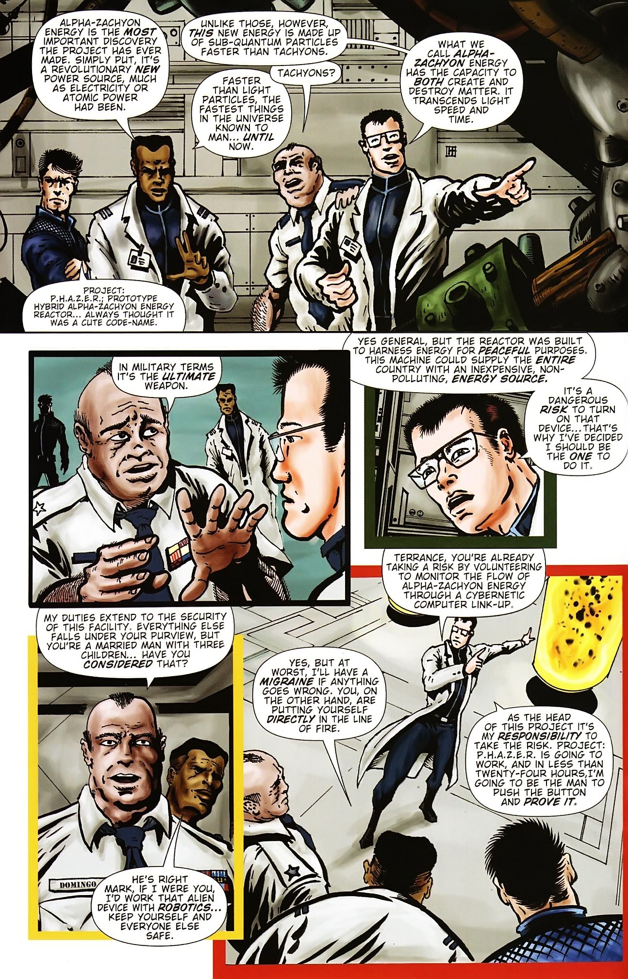 Read online Phazer comic -  Issue #1 - 5
