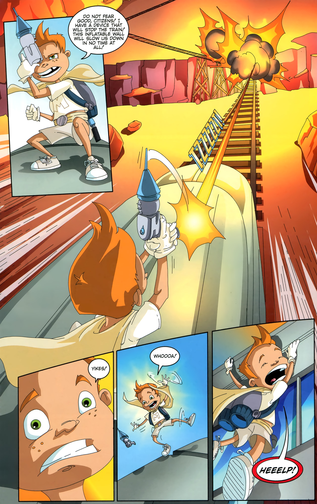 Read online Megamind: Bad. Blue. Brilliant. comic -  Issue #4 - 19