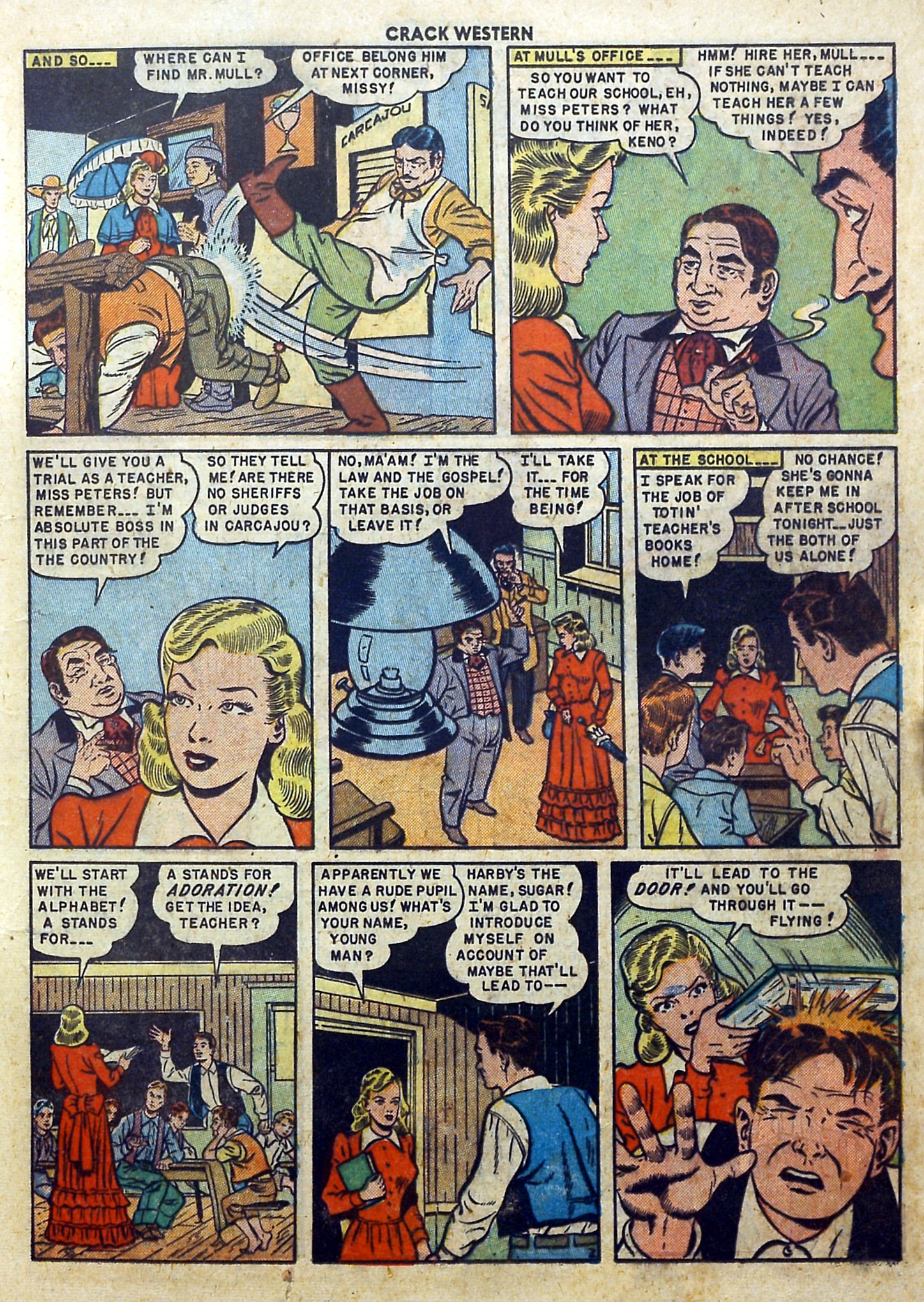 Read online Crack Western comic -  Issue #66 - 13