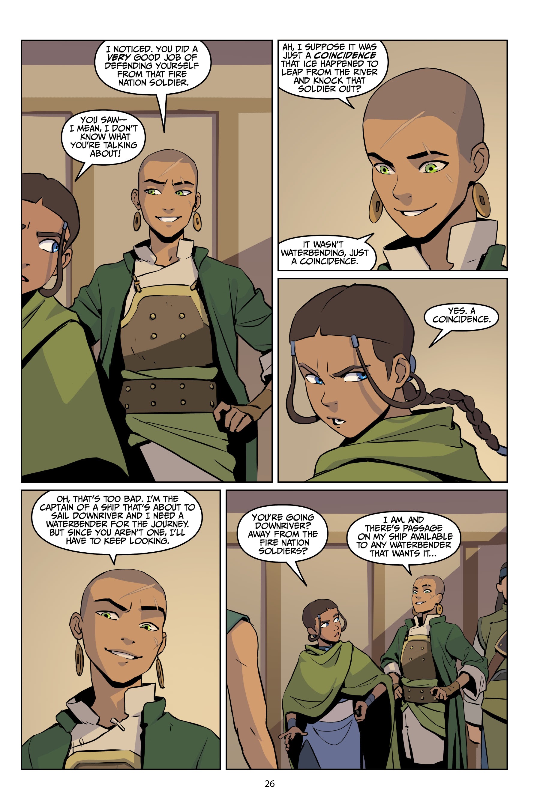 Read online Avatar: The Last Airbender—Katara and the Pirate's Silver comic -  Issue # TPB - 27