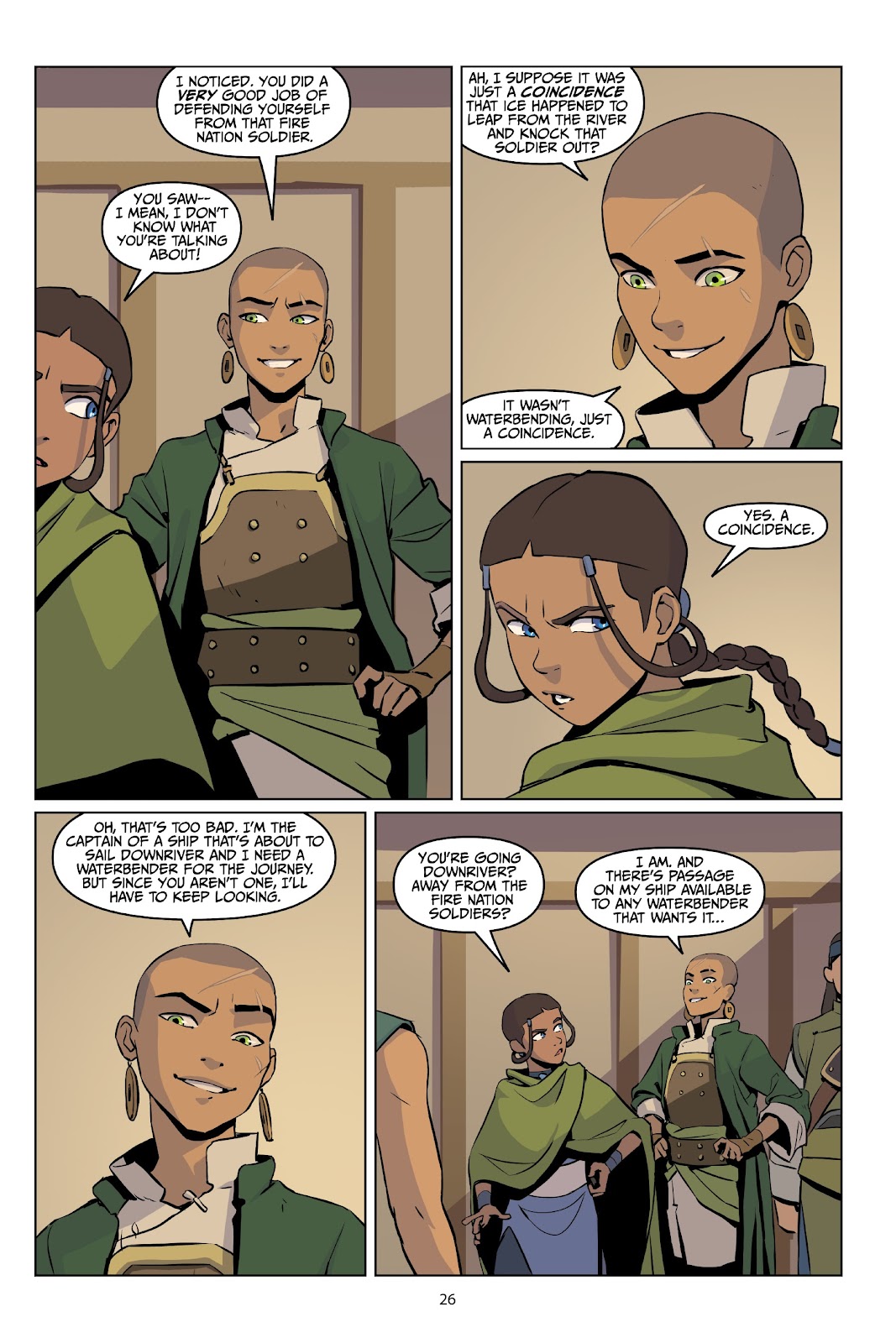 Avatar: The Last Airbender—Katara and the Pirate's Silver issue TPB - Page 27