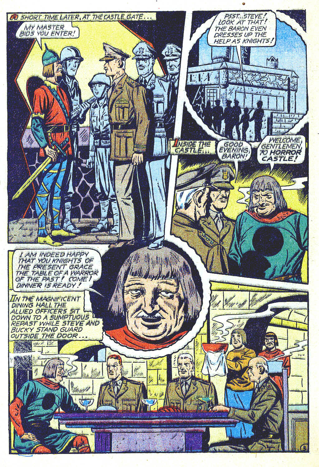 Read online Captain America Comics comic -  Issue #42 - 42