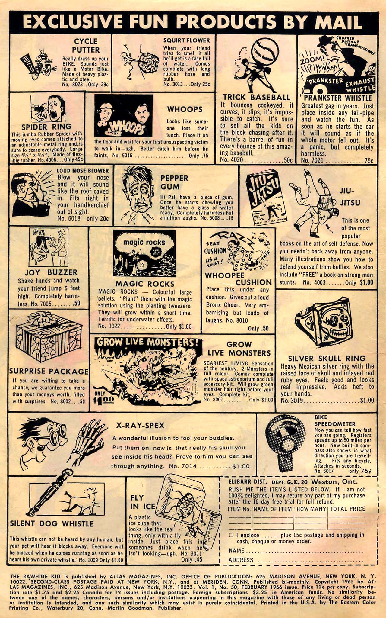 Read online The Rawhide Kid comic -  Issue #50 - 2