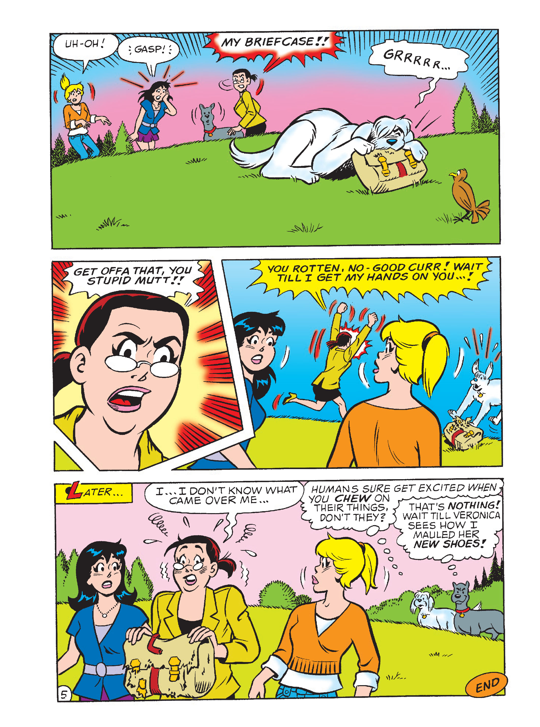 Read online World of Betty & Veronica Digest comic -  Issue #16 - 127