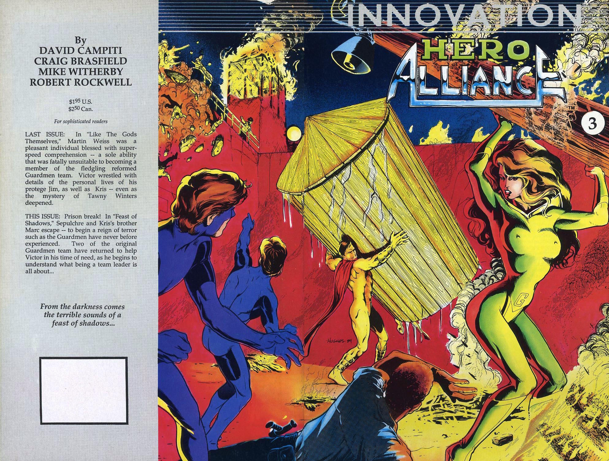Read online Hero Alliance (1989) comic -  Issue #3 - 1