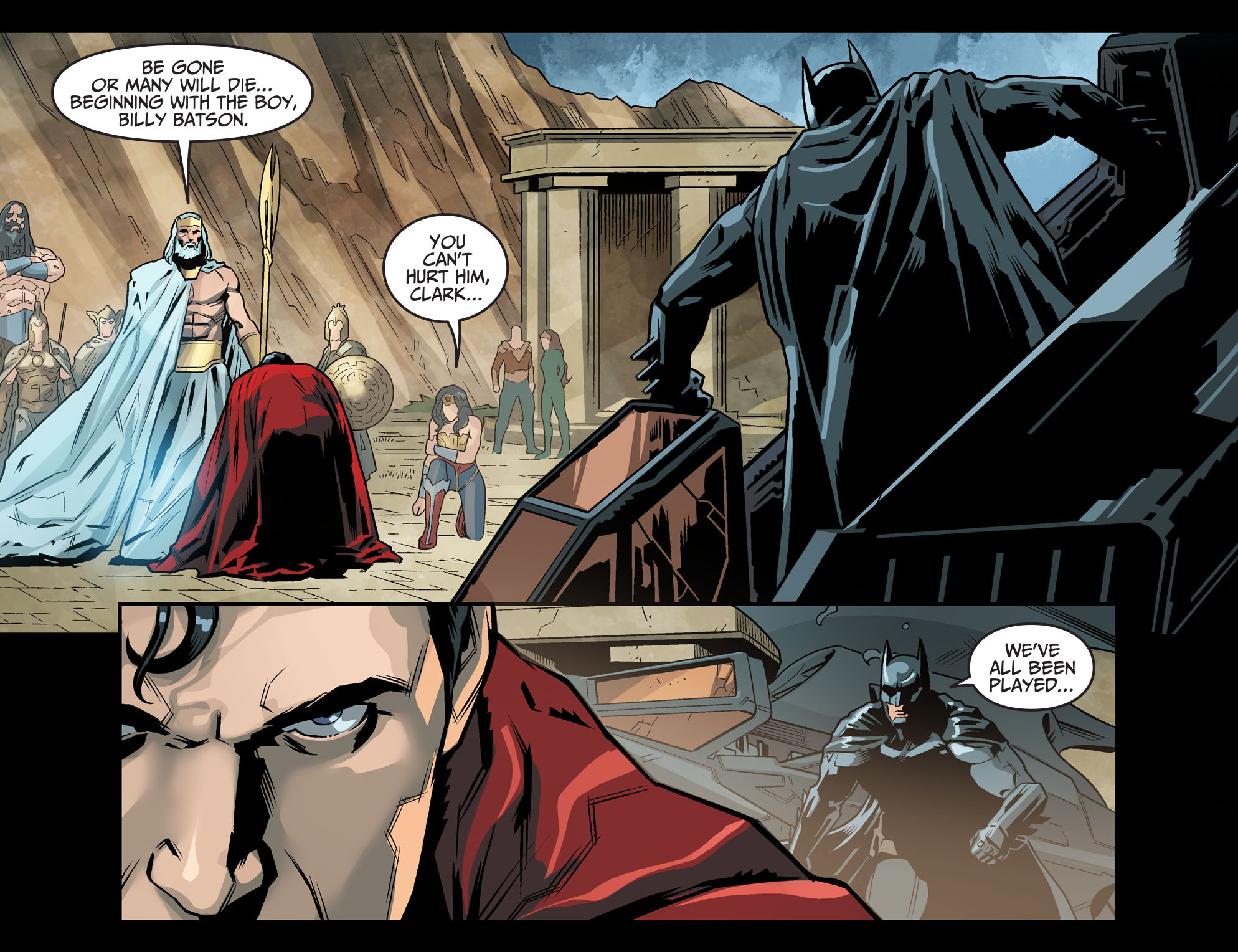 Read online Injustice: Gods Among Us Year Four comic -  Issue #20 - 21