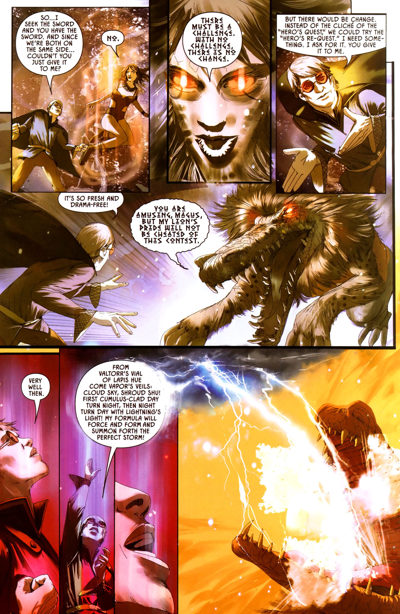 Read online Mystic Arcana comic -  Issue #1 - 29