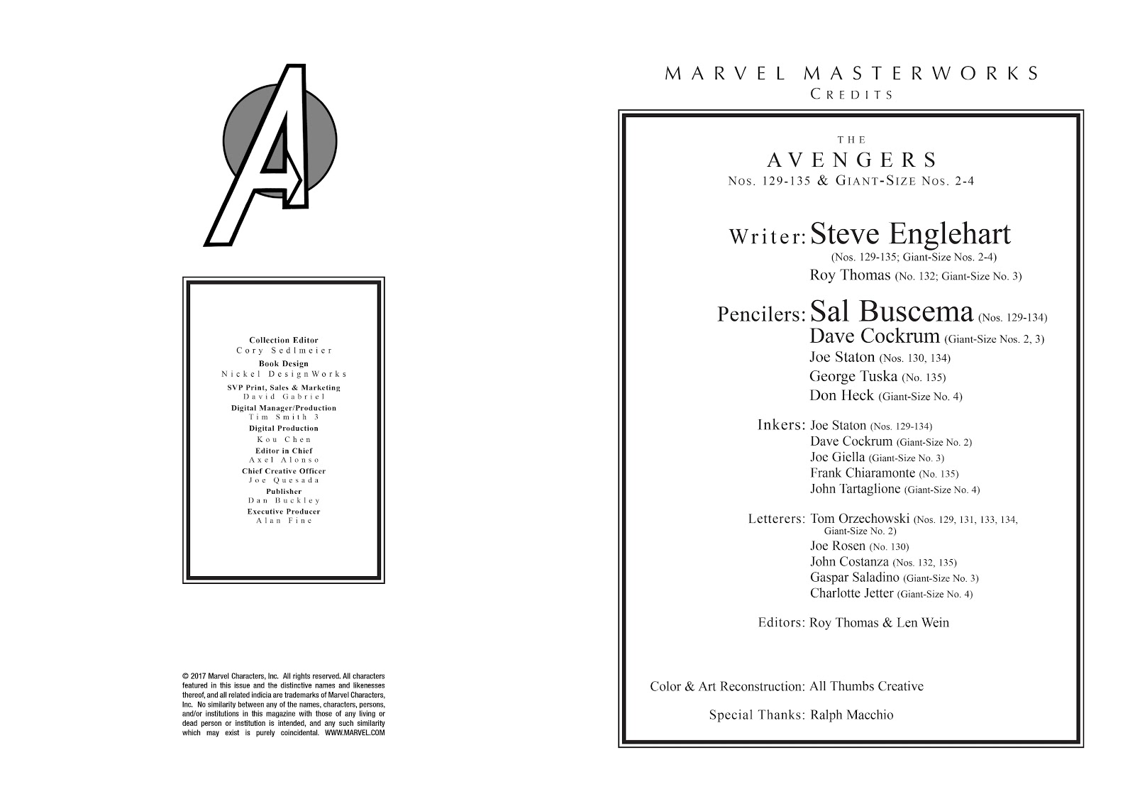 Marvel Masterworks: The Avengers issue TPB 14 (Part 1) - Page 3