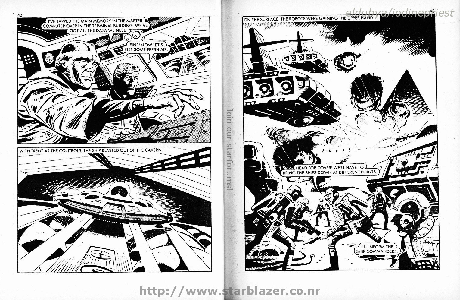 Read online Starblazer comic -  Issue #103 - 23